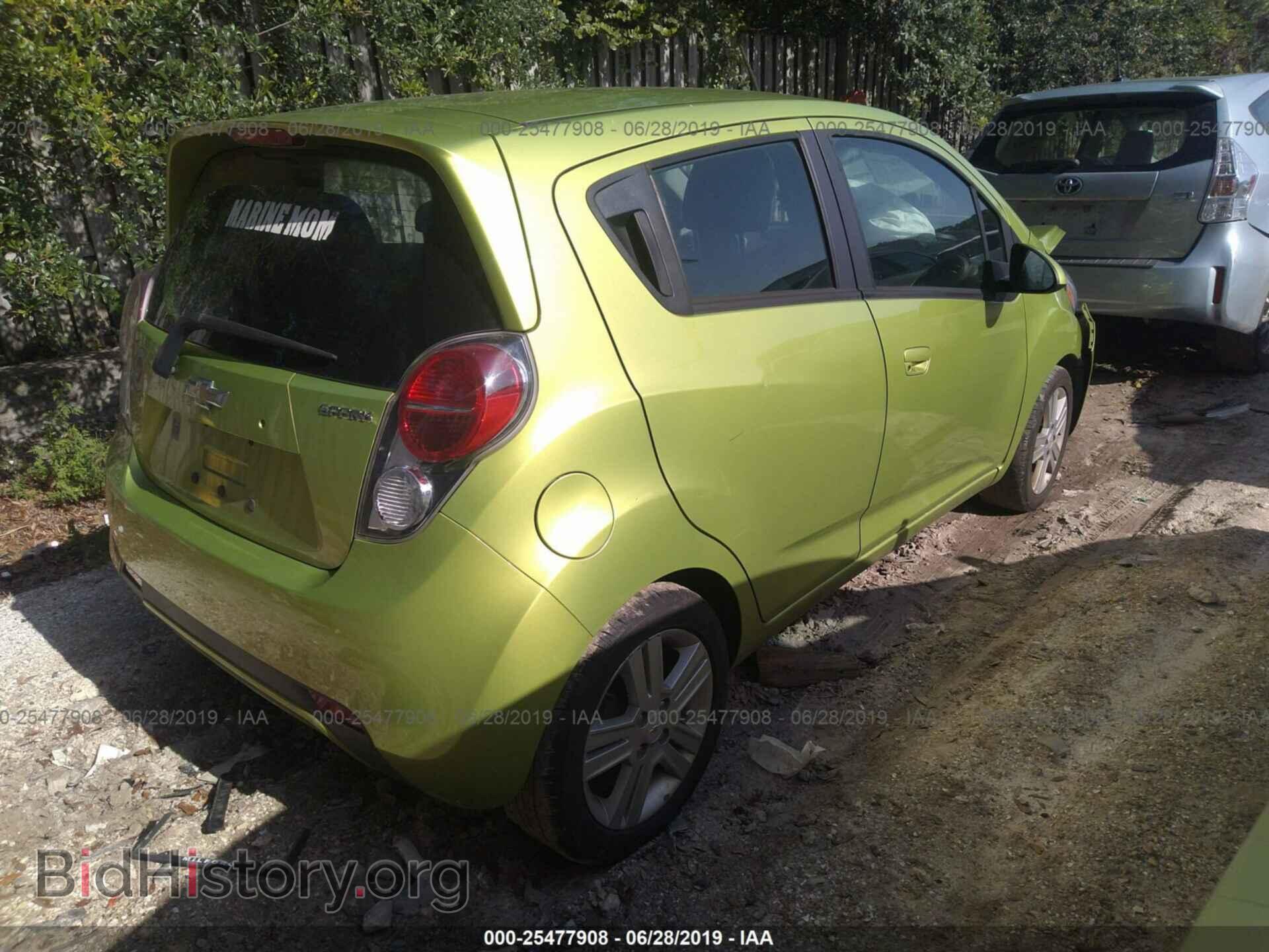 2013 CHEVROLET SPARK - VIN: KL8CD6S99DC564033 - Фото 4