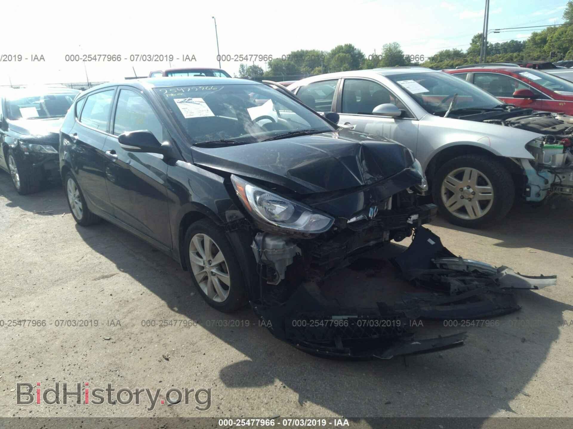 Фотография KMHCU5AEXDU103266 - HYUNDAI ACCENT 2013