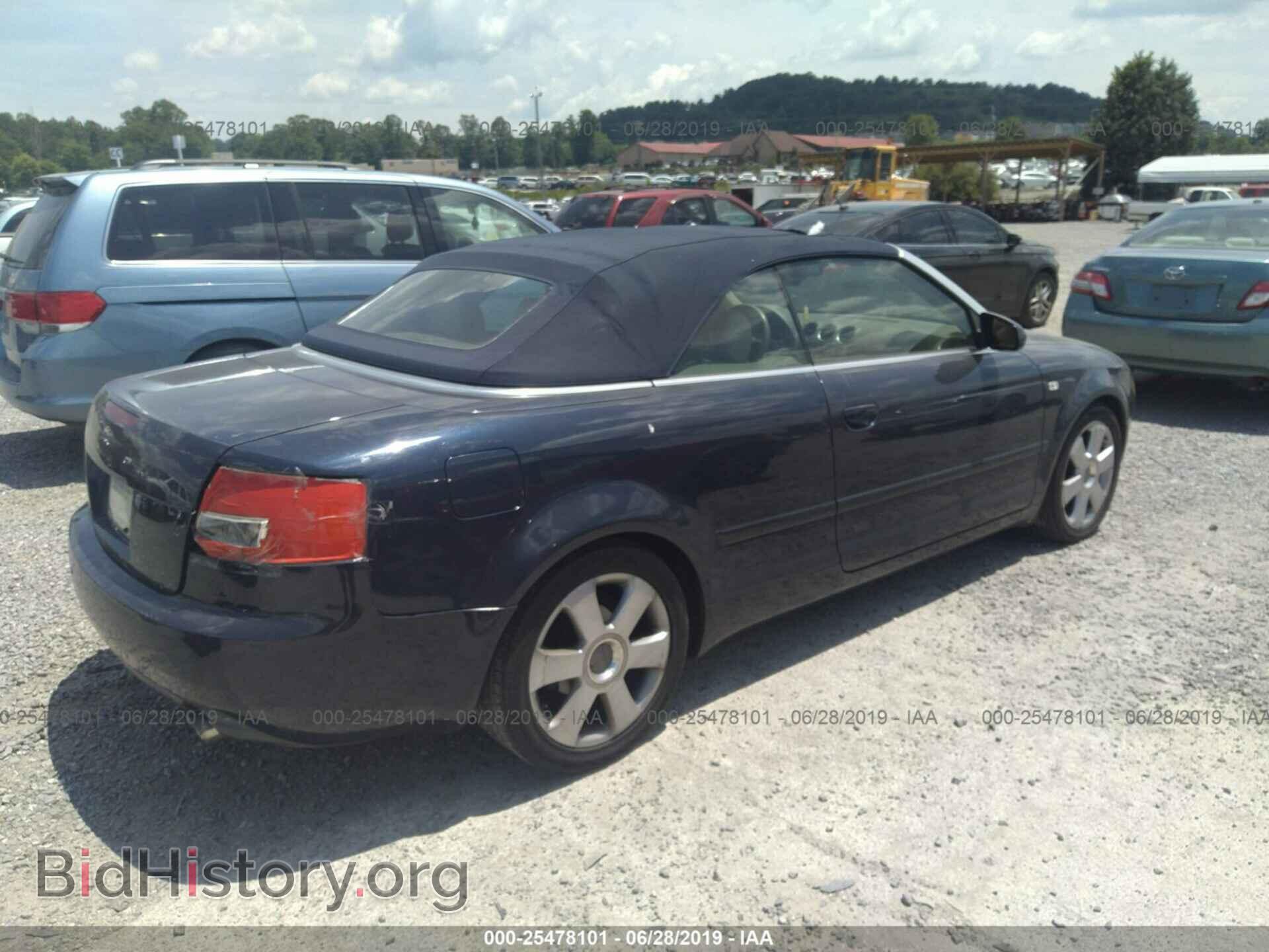2006 AUDI A4 - VIN: WAUDT48H66K009998 - Фото 4