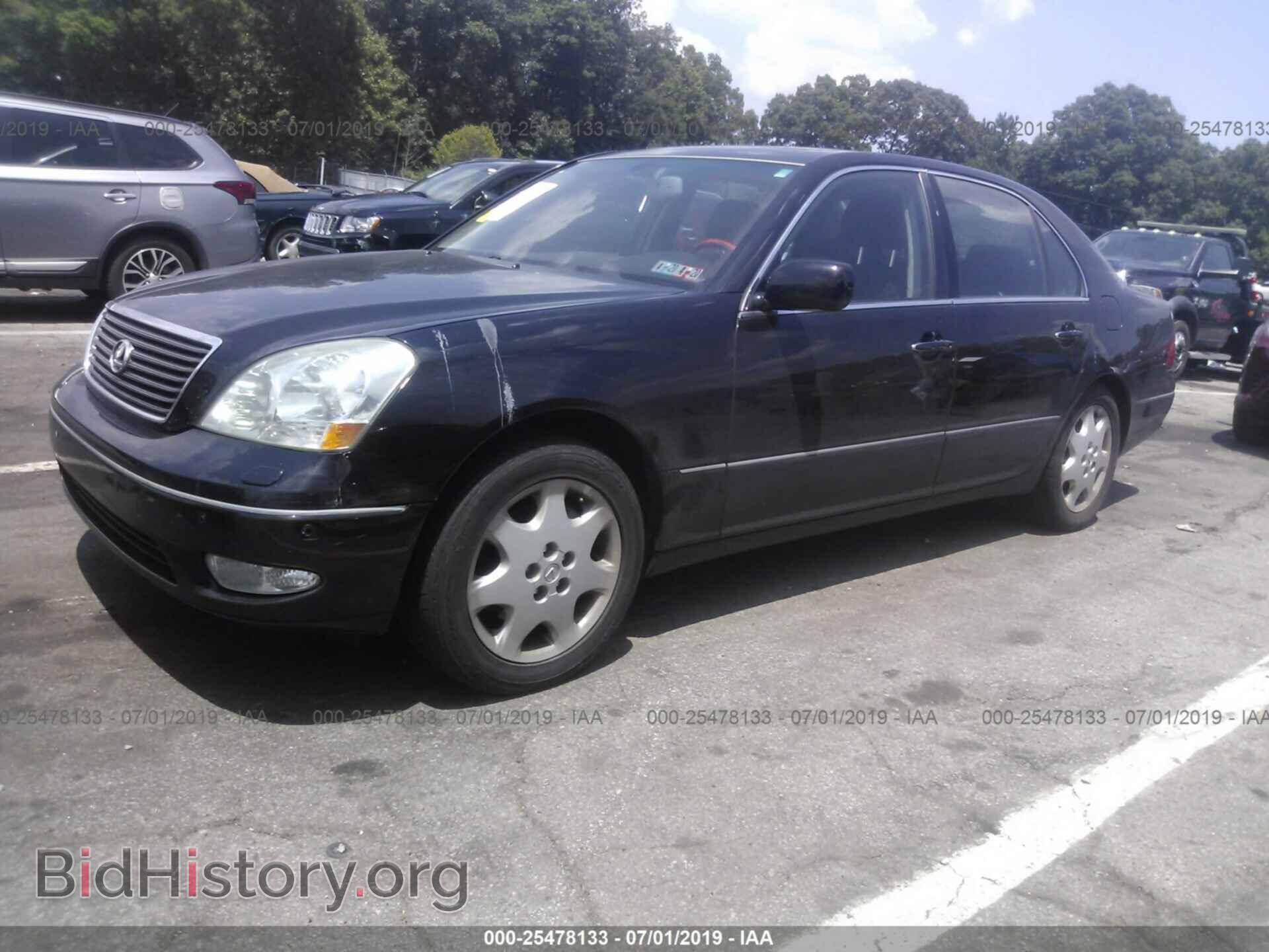 2002 LEXUS LS - VIN: JTHBN30F620068210 - Фото 2