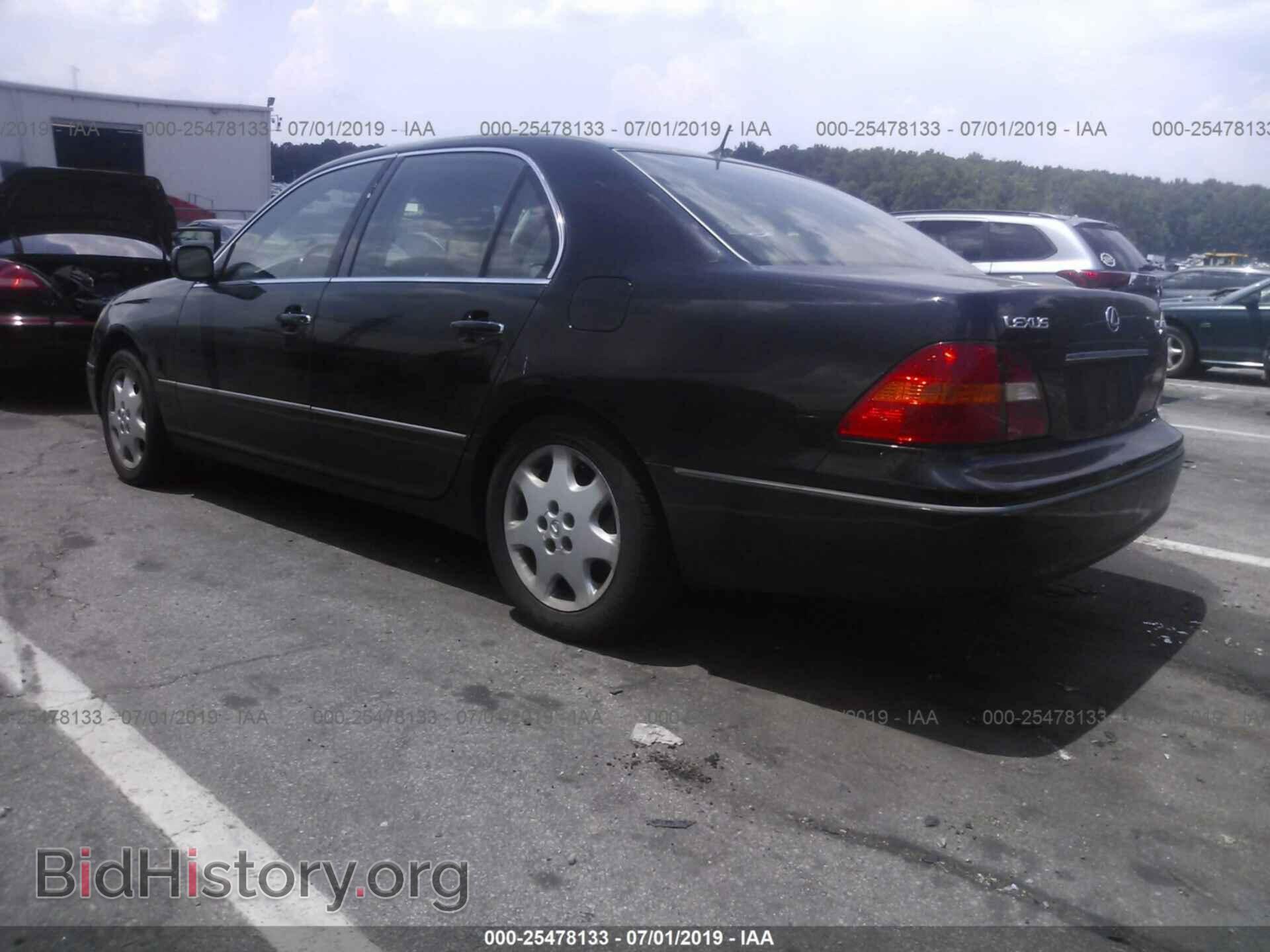 2002 LEXUS LS - VIN: JTHBN30F620068210 - Фото 3