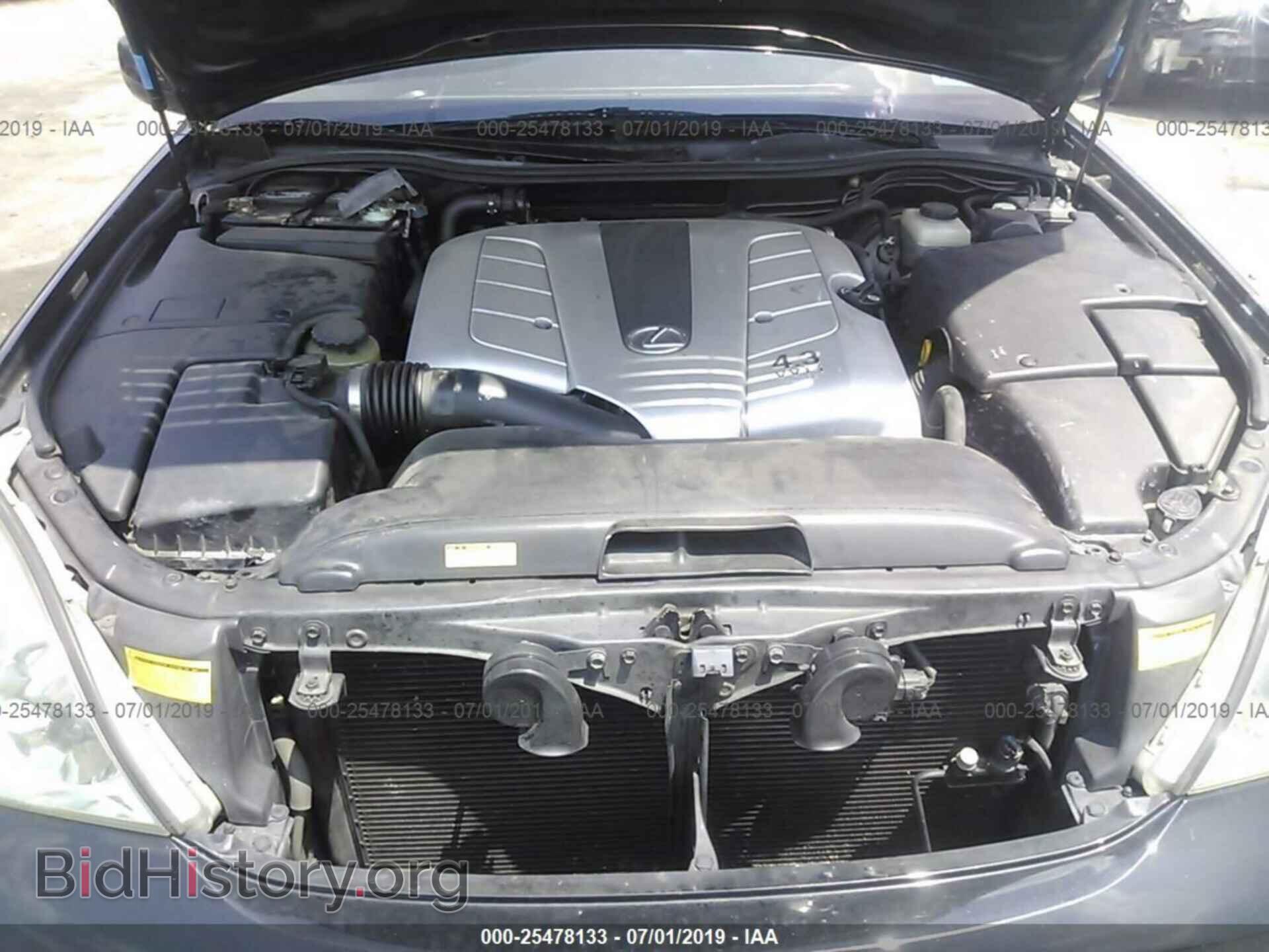 2002 LEXUS LS - VIN: JTHBN30F620068210 - Фото 10