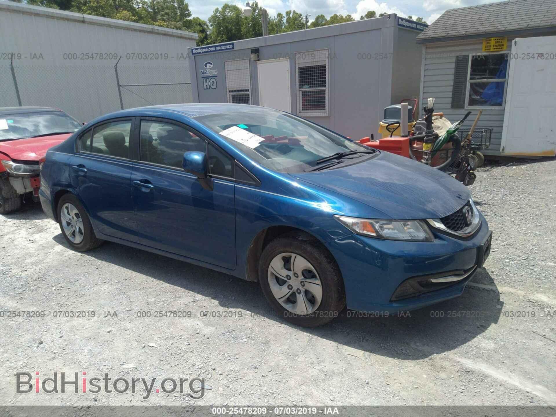 Фотография 19XFB2E56DE073925 - HONDA CIVIC 2013