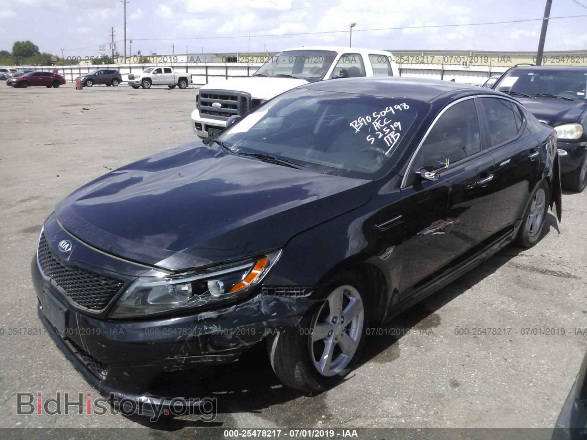 2014 KIA OPTIMA - VIN: 5XXGM4A7XEG306327 - Фото 2