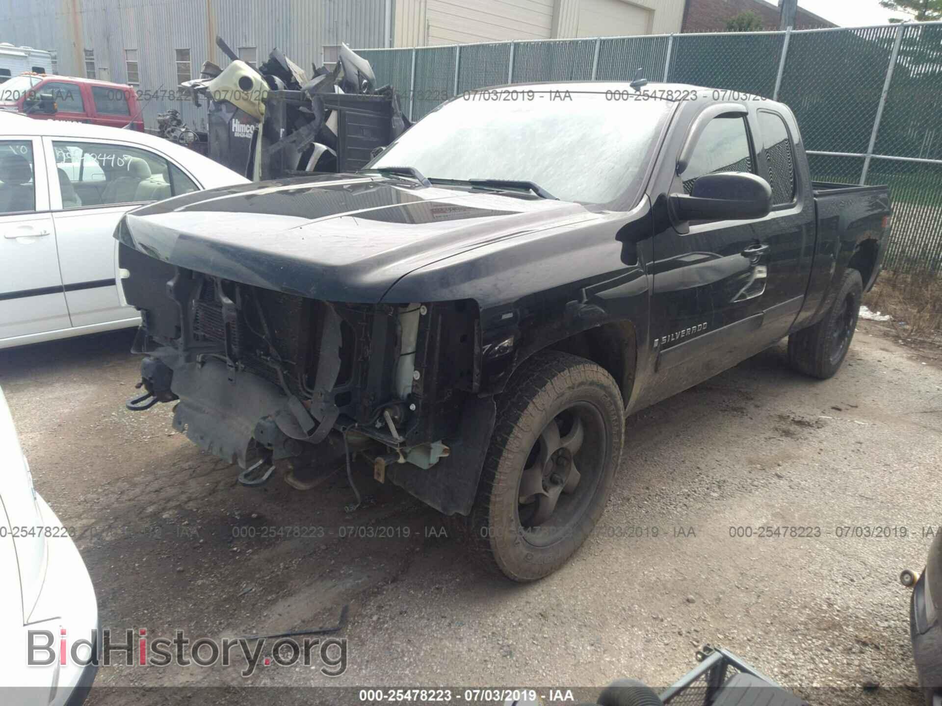 2007 CHEVROLET SILVERADO - VIN: 2GCEK19J771723490 - Фото 2