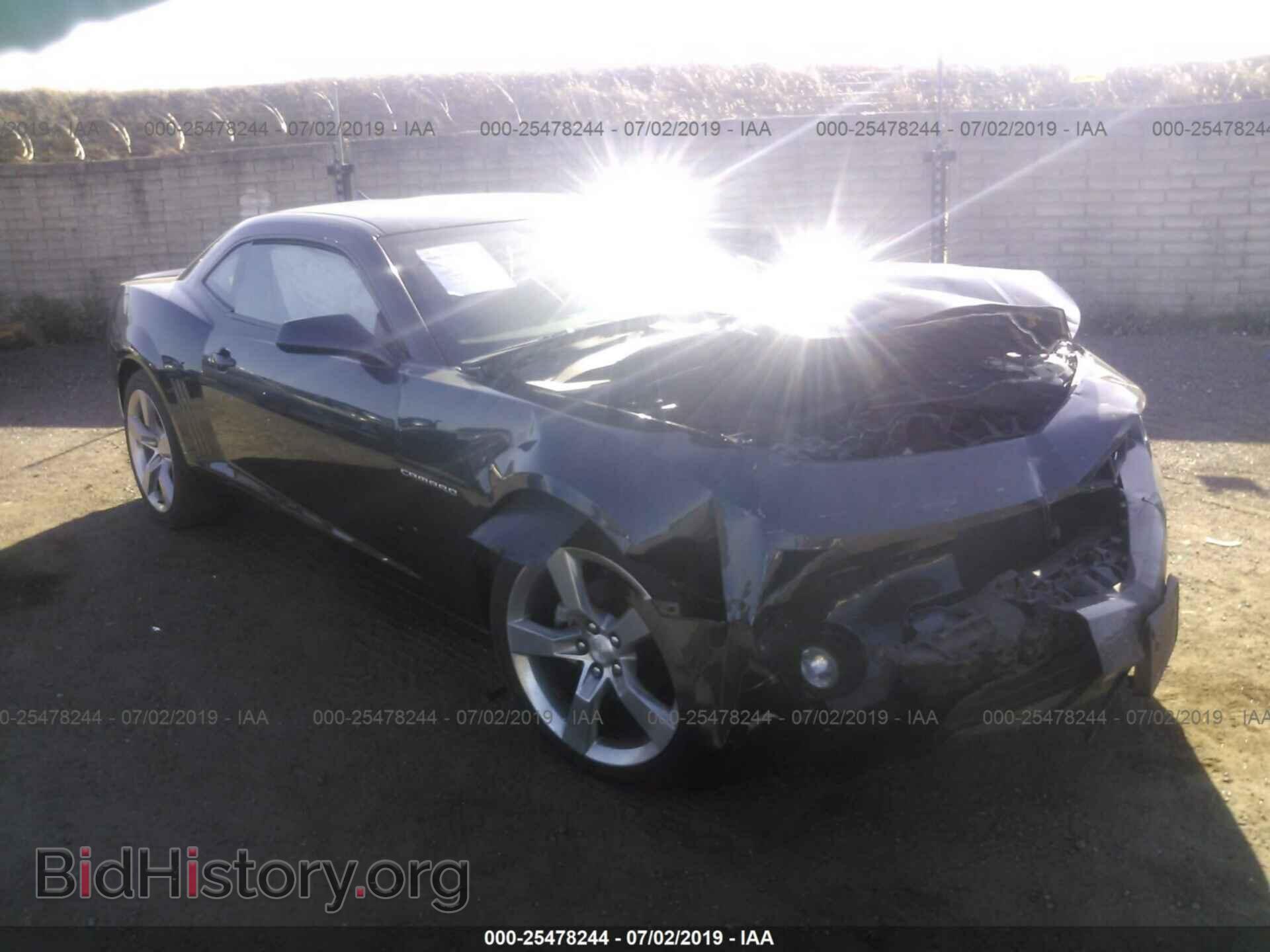 Photo 2G1FC1E36D9192586 - CHEVROLET CAMARO 2013