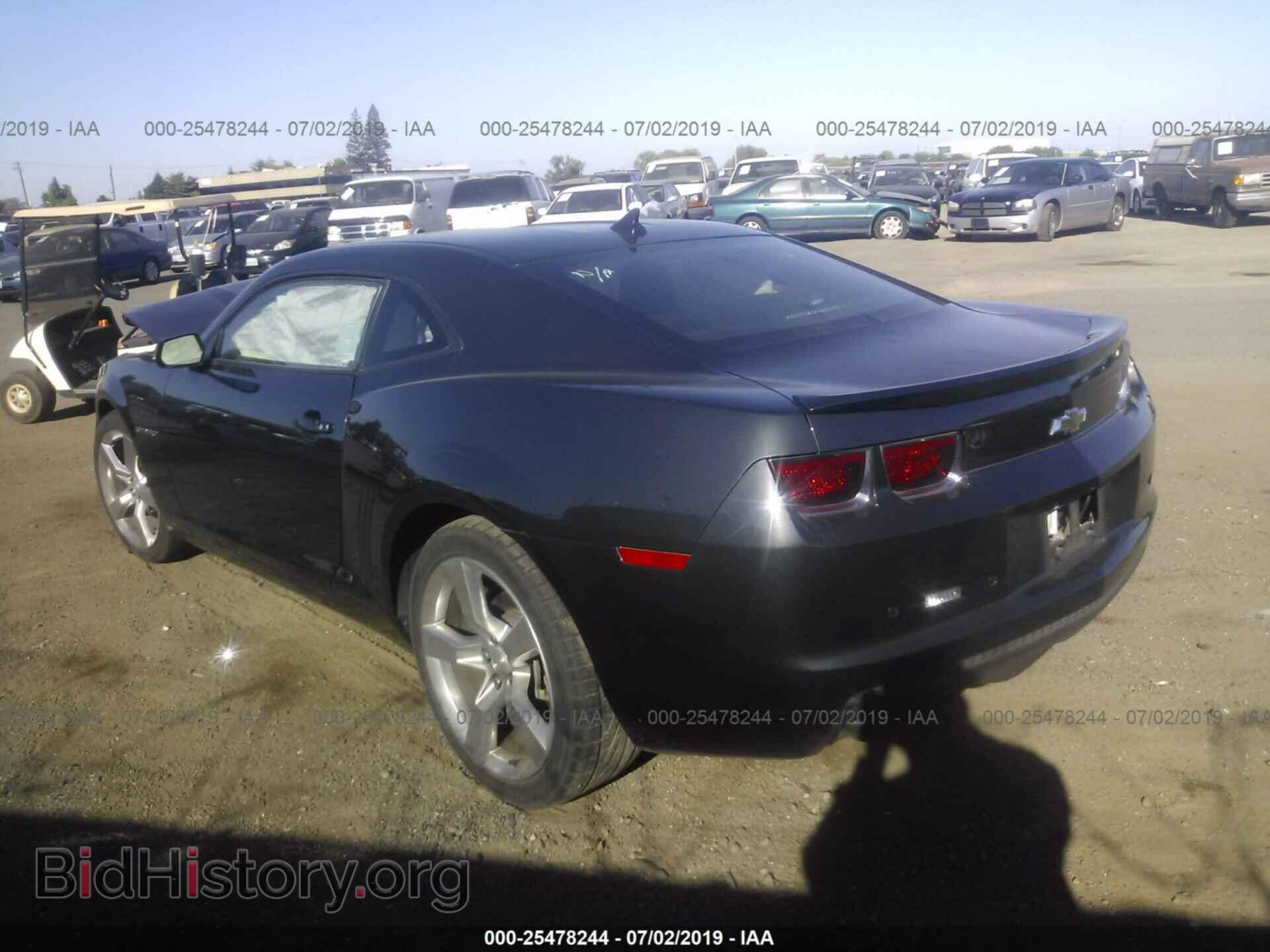 2013 CHEVROLET CAMARO - VIN: 2G1FC1E36D9192586 - Photo 3