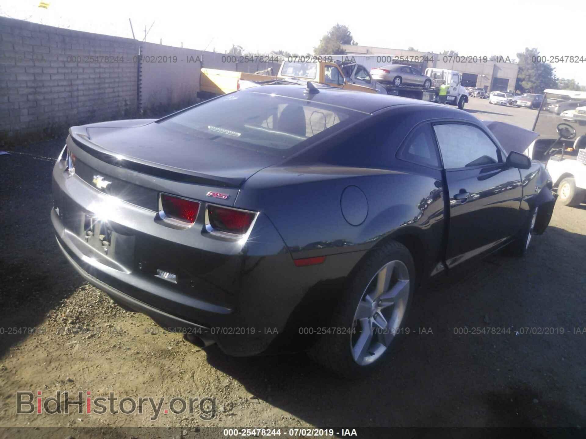 2013 CHEVROLET CAMARO - VIN: 2G1FC1E36D9192586 - Photo 4
