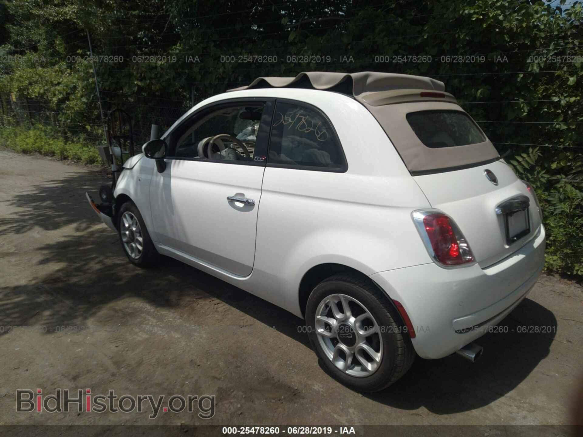 2015 FIAT 500 - VIN: 3C3CFFDR5FT545201 - Фото 3
