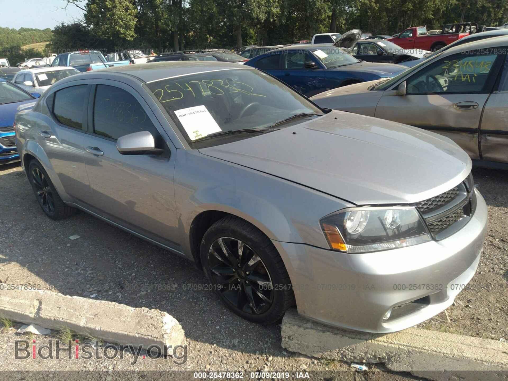Фотография 1C3CDZCB0DN620623 - DODGE AVENGER 2013