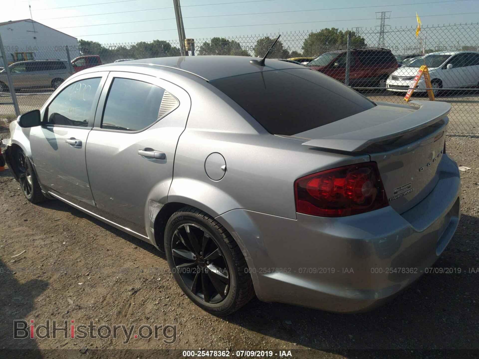 2013 DODGE AVENGER - VIN: 1C3CDZCB0DN620623 - Фото 3