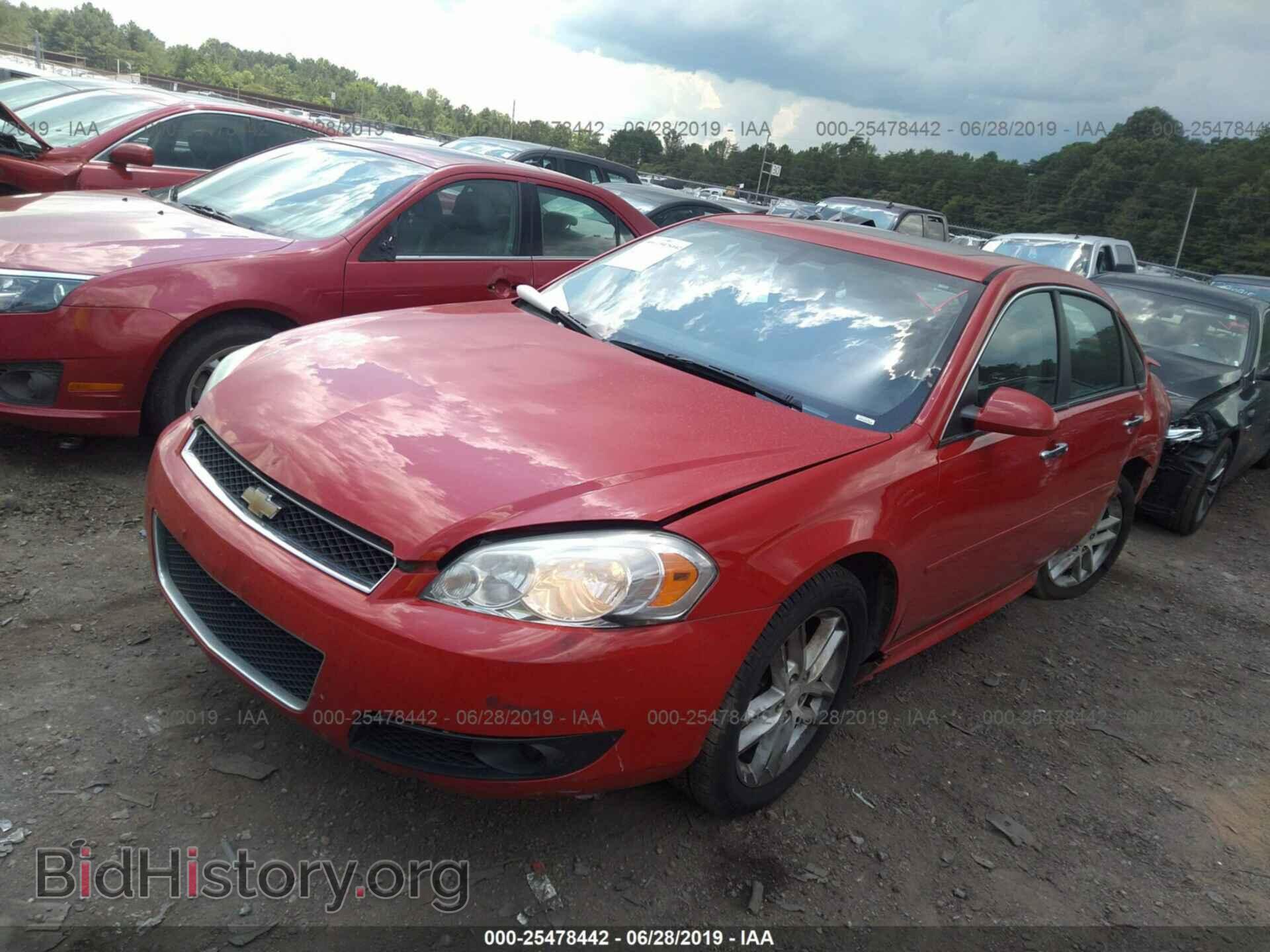2013 CHEVROLET IMPALA - VIN: 2G1WC5E35D1237409 - Фото 2