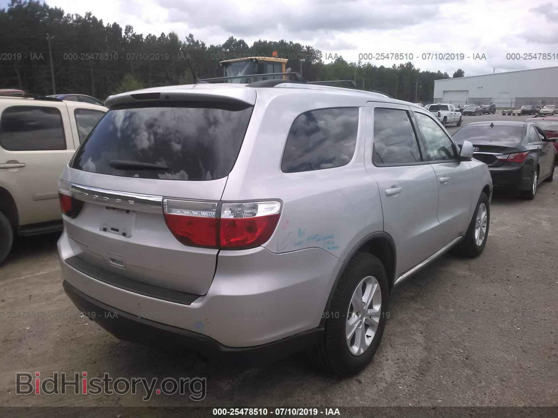 2012 DODGE DURANGO - VIN: 1C4RDHAG0CC217654 - Фото 4