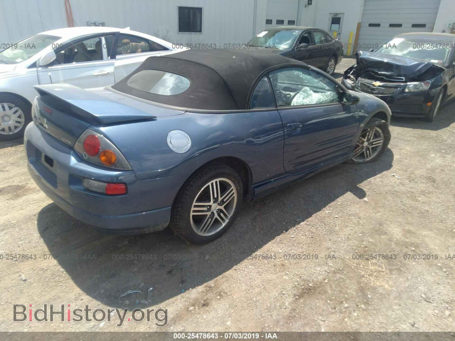 2003 MITSUBISHI ECLIPSE - VIN: 4A3AE75H43E028787 - Photo 4