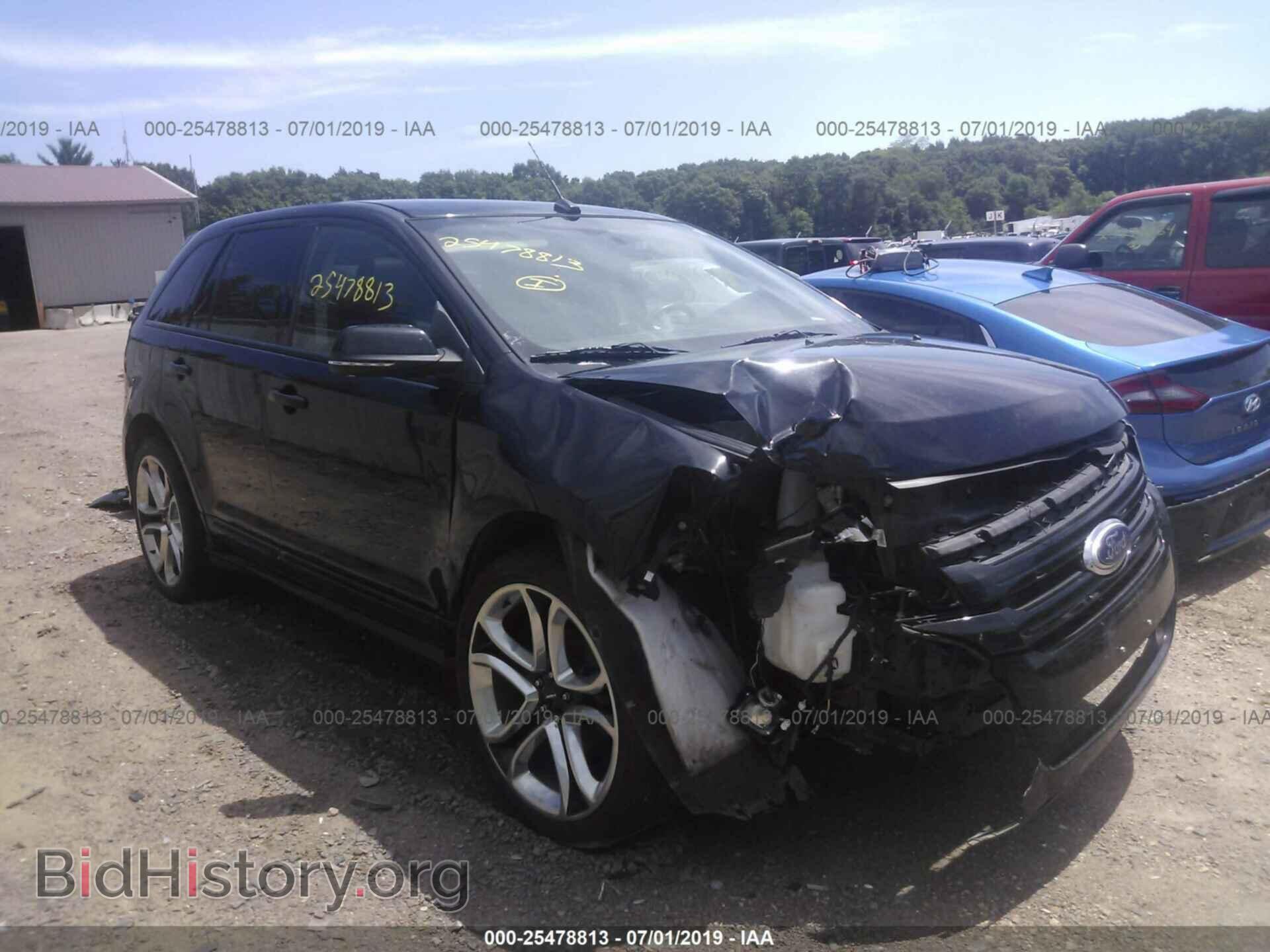 Фотография 2FMDK4AK1EBB14447 - FORD EDGE 2014