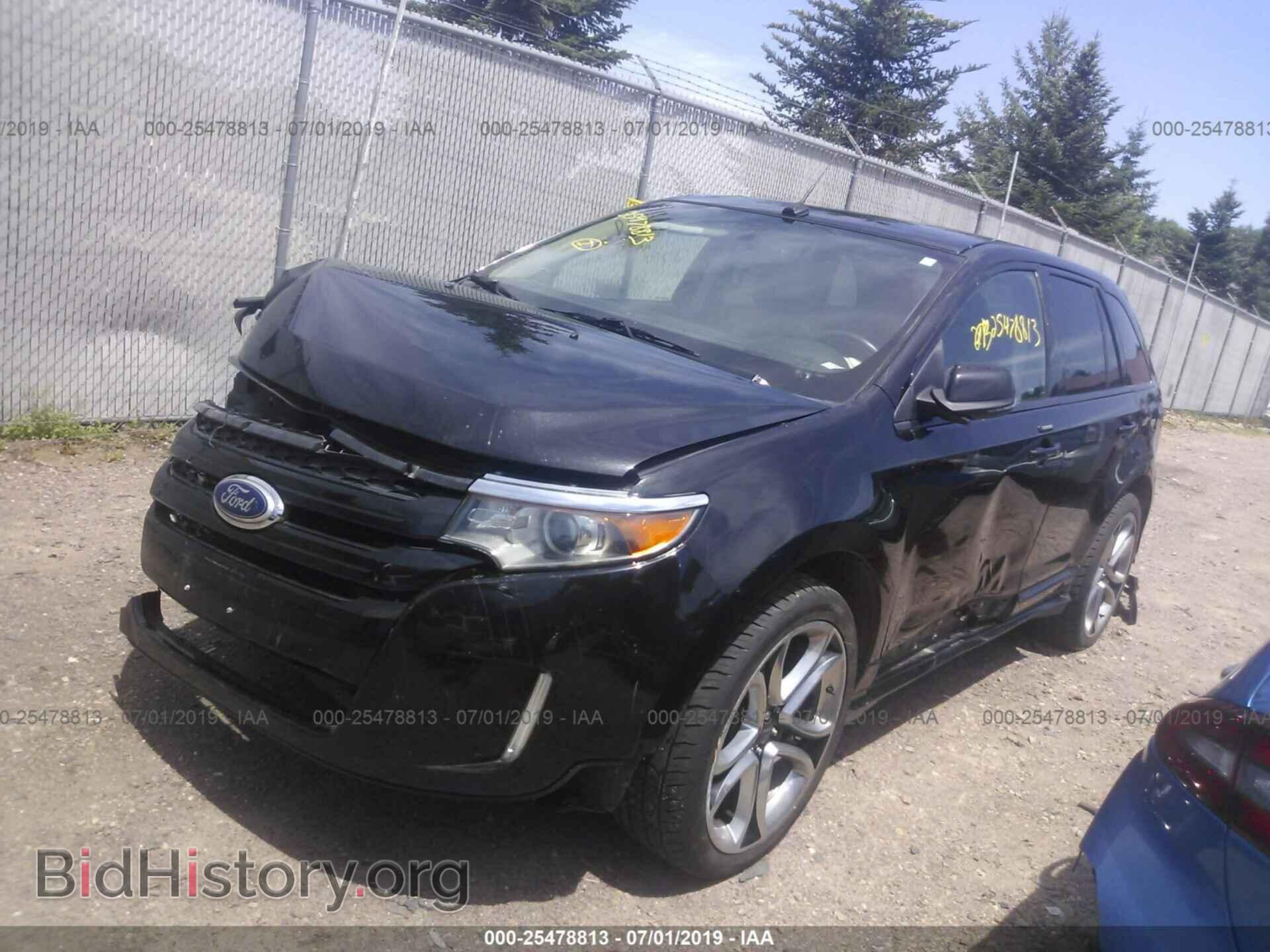 2014 FORD EDGE - VIN: 2FMDK4AK1EBB14447 - Фото 2
