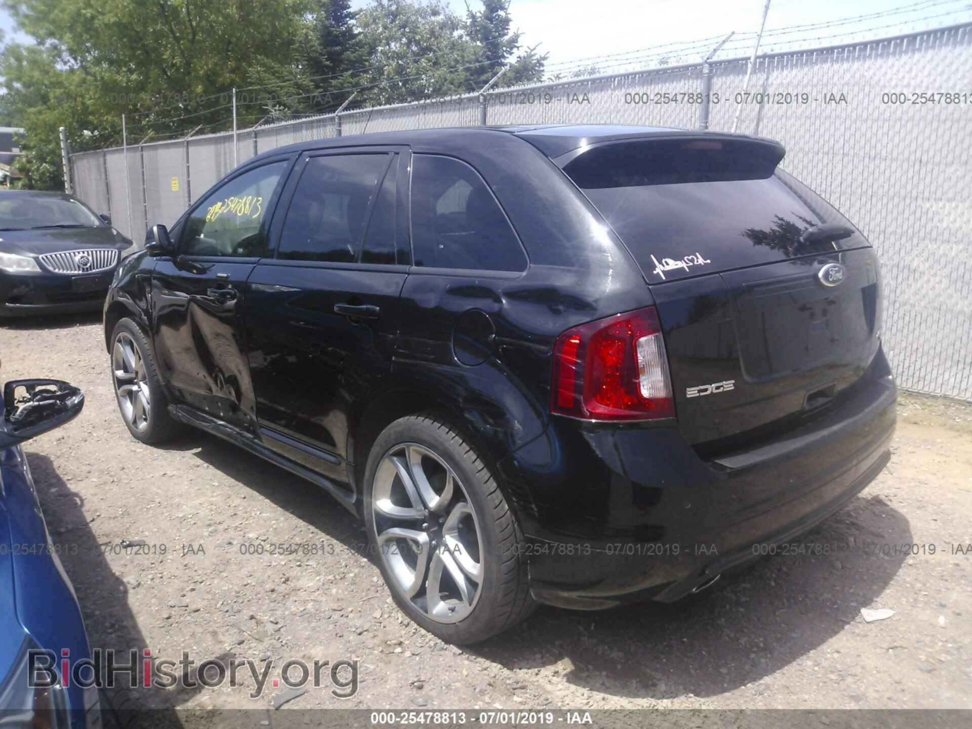 2014 FORD EDGE - VIN: 2FMDK4AK1EBB14447 - Фото 3
