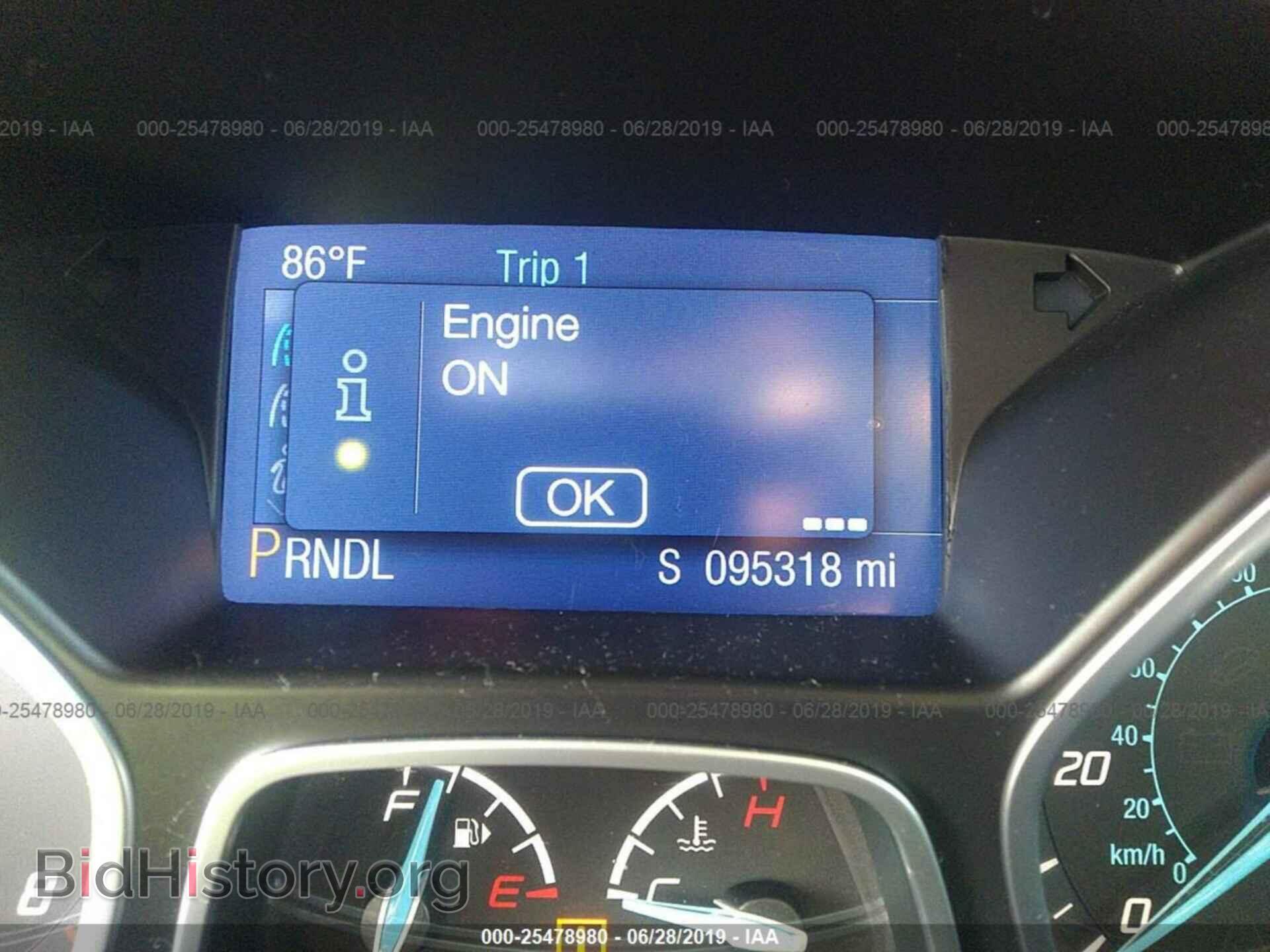 2014 FORD FOCUS - VIN: 1FADP3F24EL282825 - Фото 7