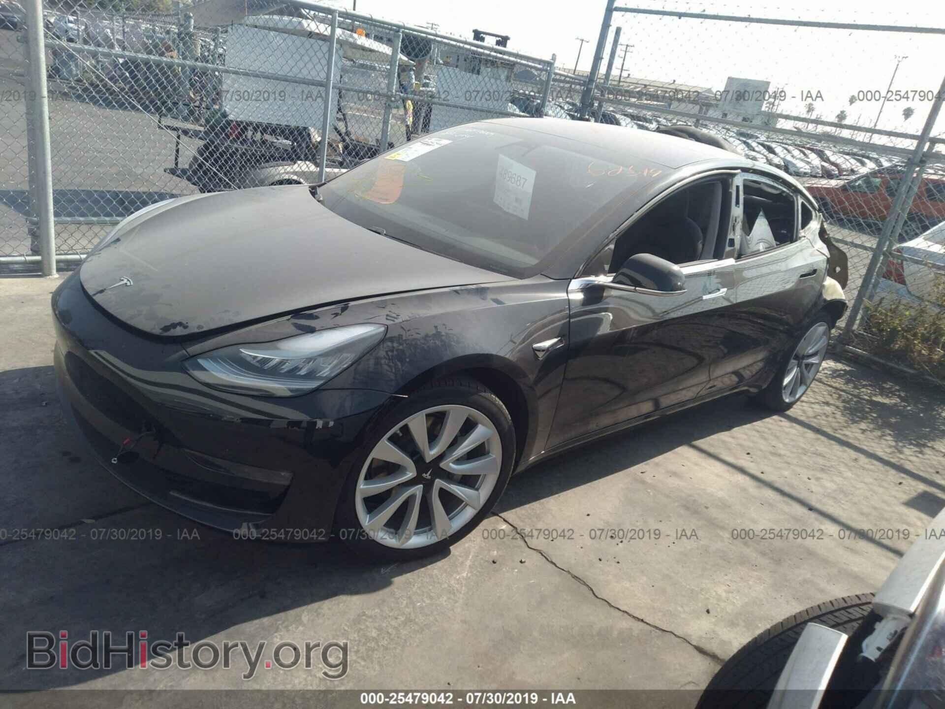 2018 TESLA MODEL 3 - VIN: 5YJ3E1EA7JF071186 - Фото 2