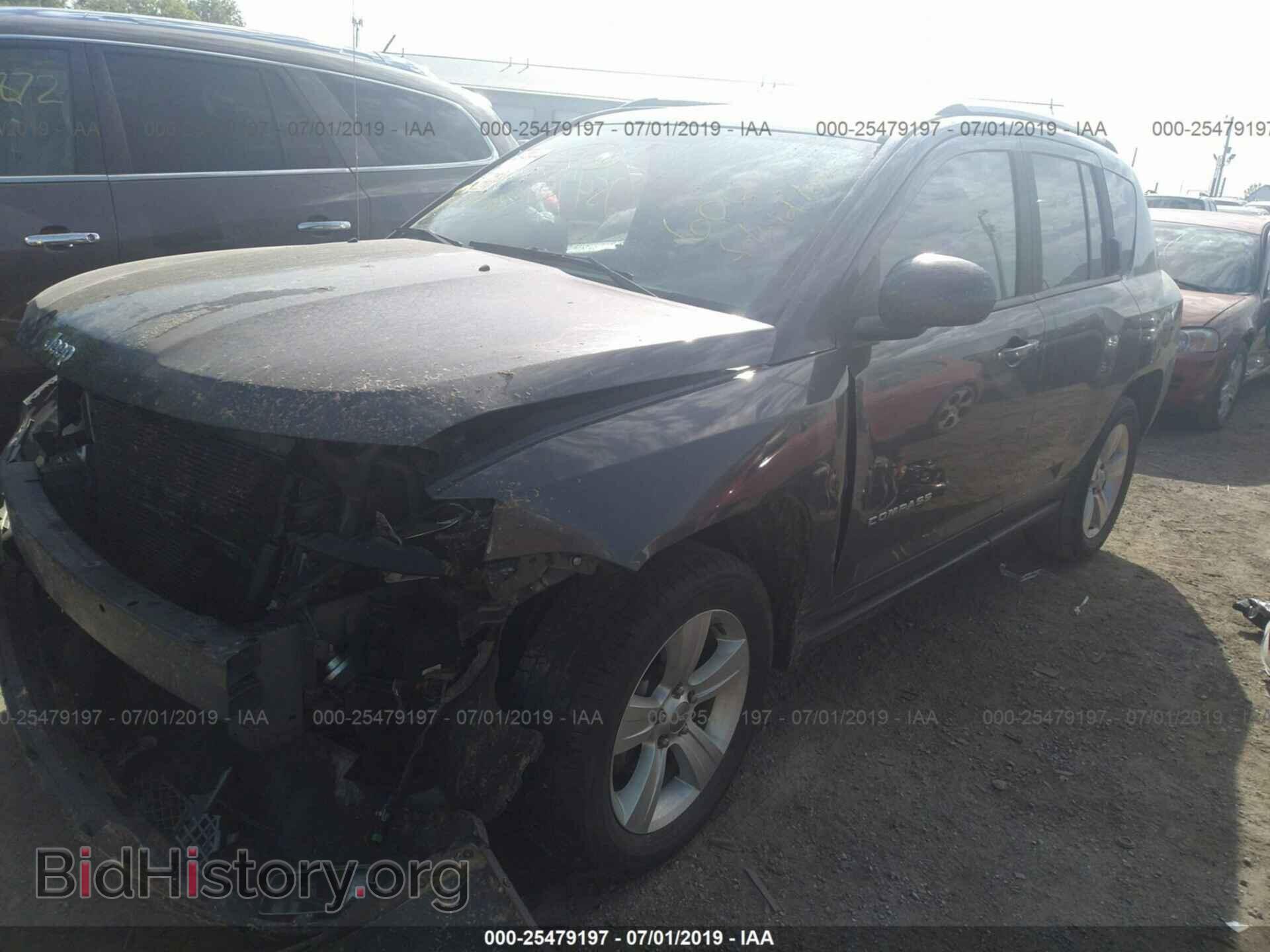 2015 JEEP COMPASS - VIN: 1C4NJDEB9FD364827 - Фото 2
