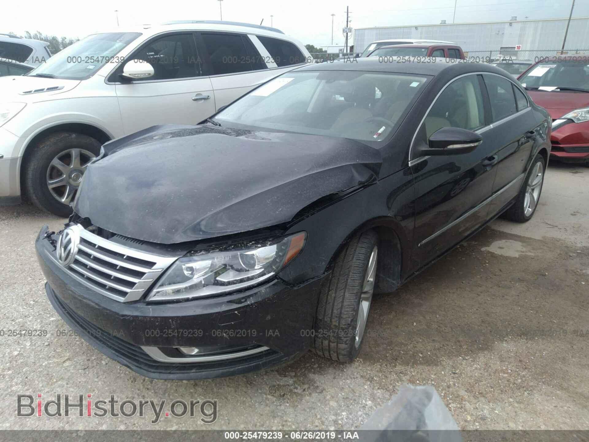 2013 VOLKSWAGEN CC - VIN: WVWBN7AN2DE522490 - Фото 2