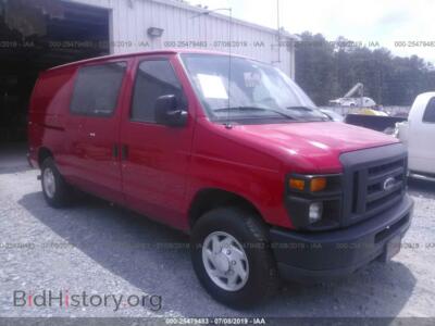 2014 Ford ECONOLINE, красный — VIN 1FTNE2EL1EDB12182, IAAI
