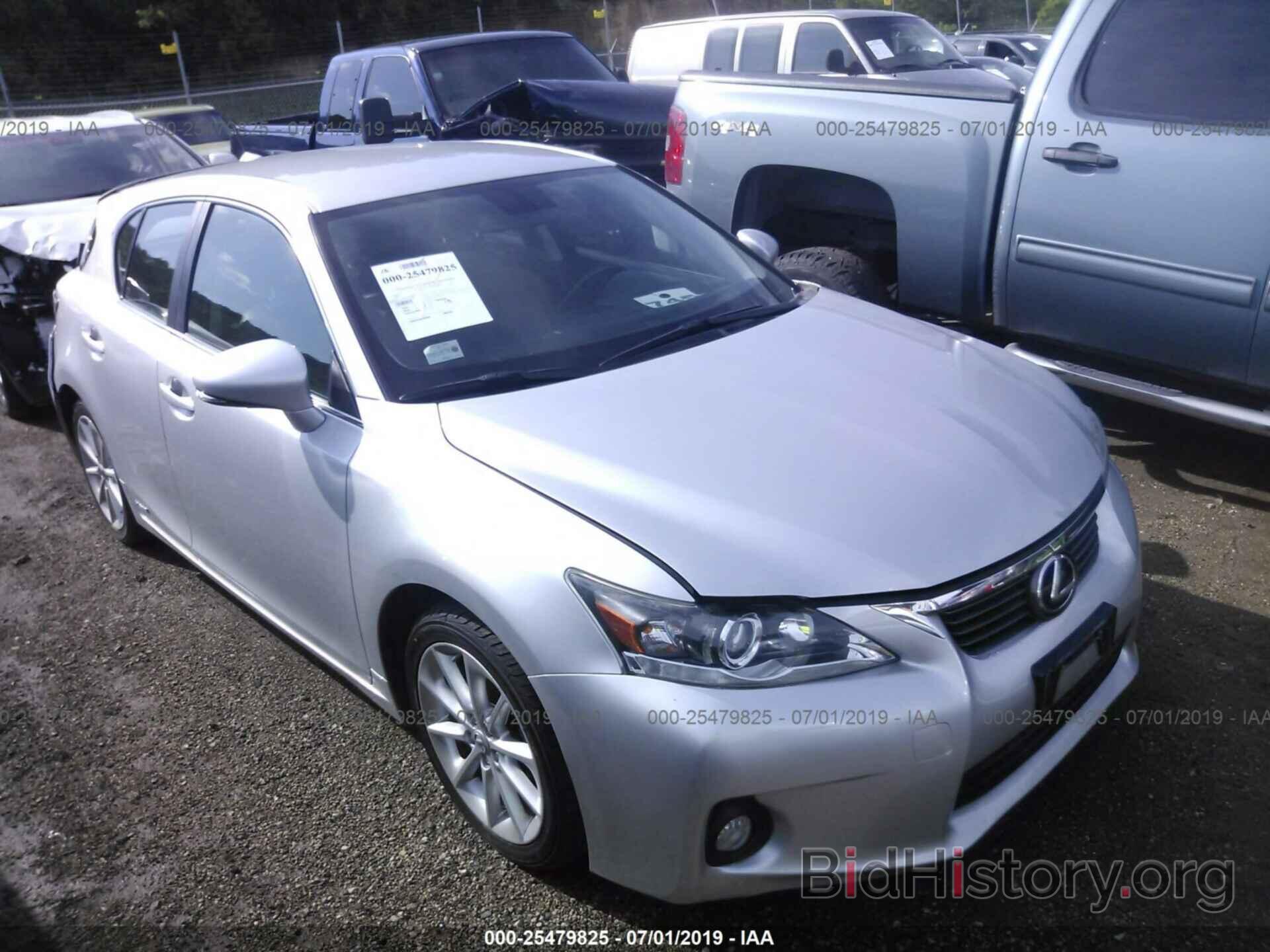 Photo JTHKD5BH5C2121546 - LEXUS CT 2012