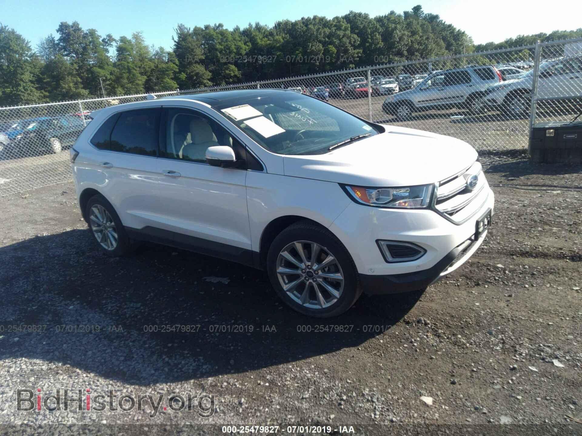 Фотография 2FMPK4K87HBB95040 - FORD EDGE 2017