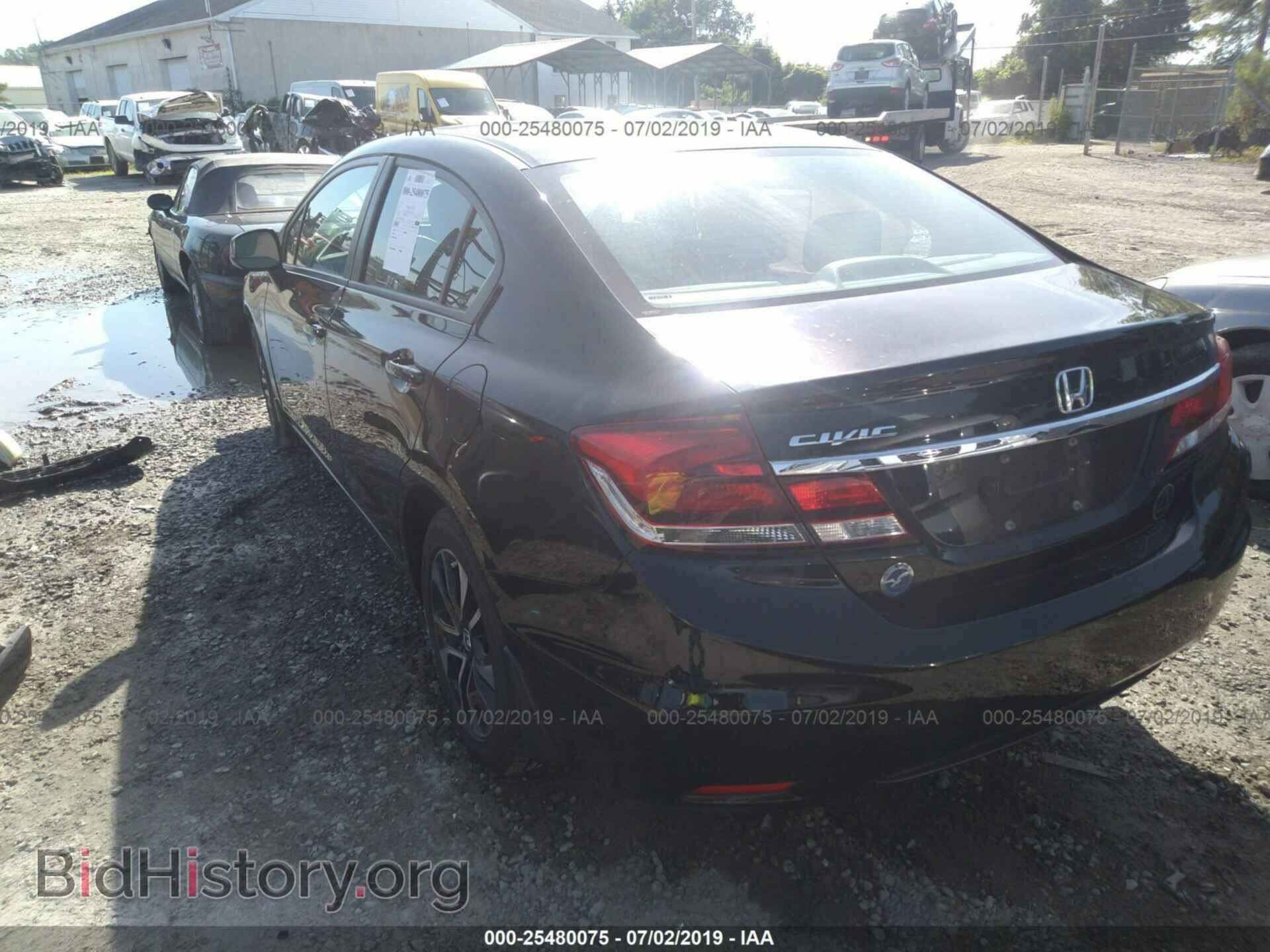 2013 HONDA CIVIC - VIN: 19XFB2F94DE281965 - Фото 3