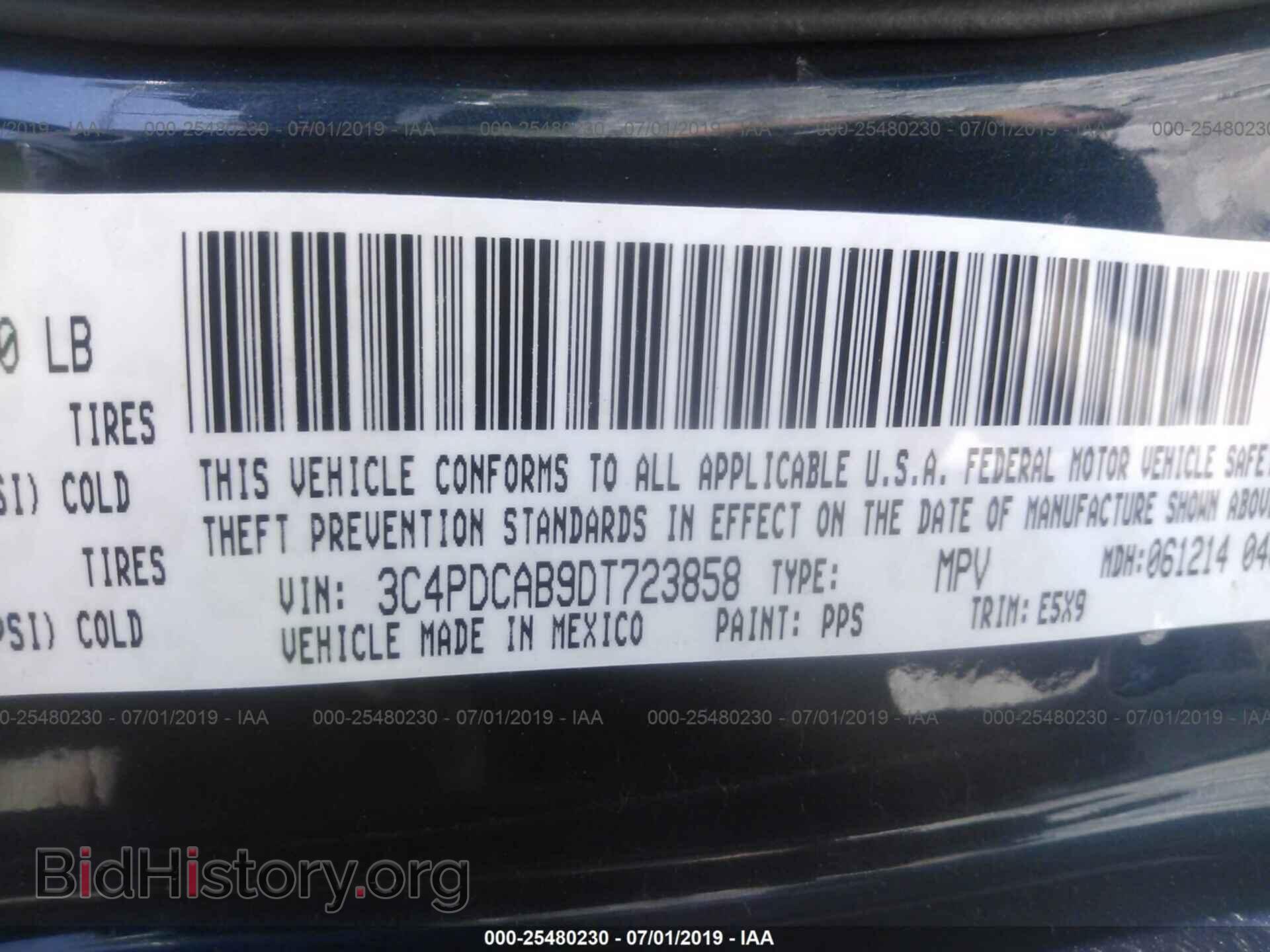 2013 DODGE JOURNEY - VIN: 3C4PDCAB9DT723858 - Photo 9