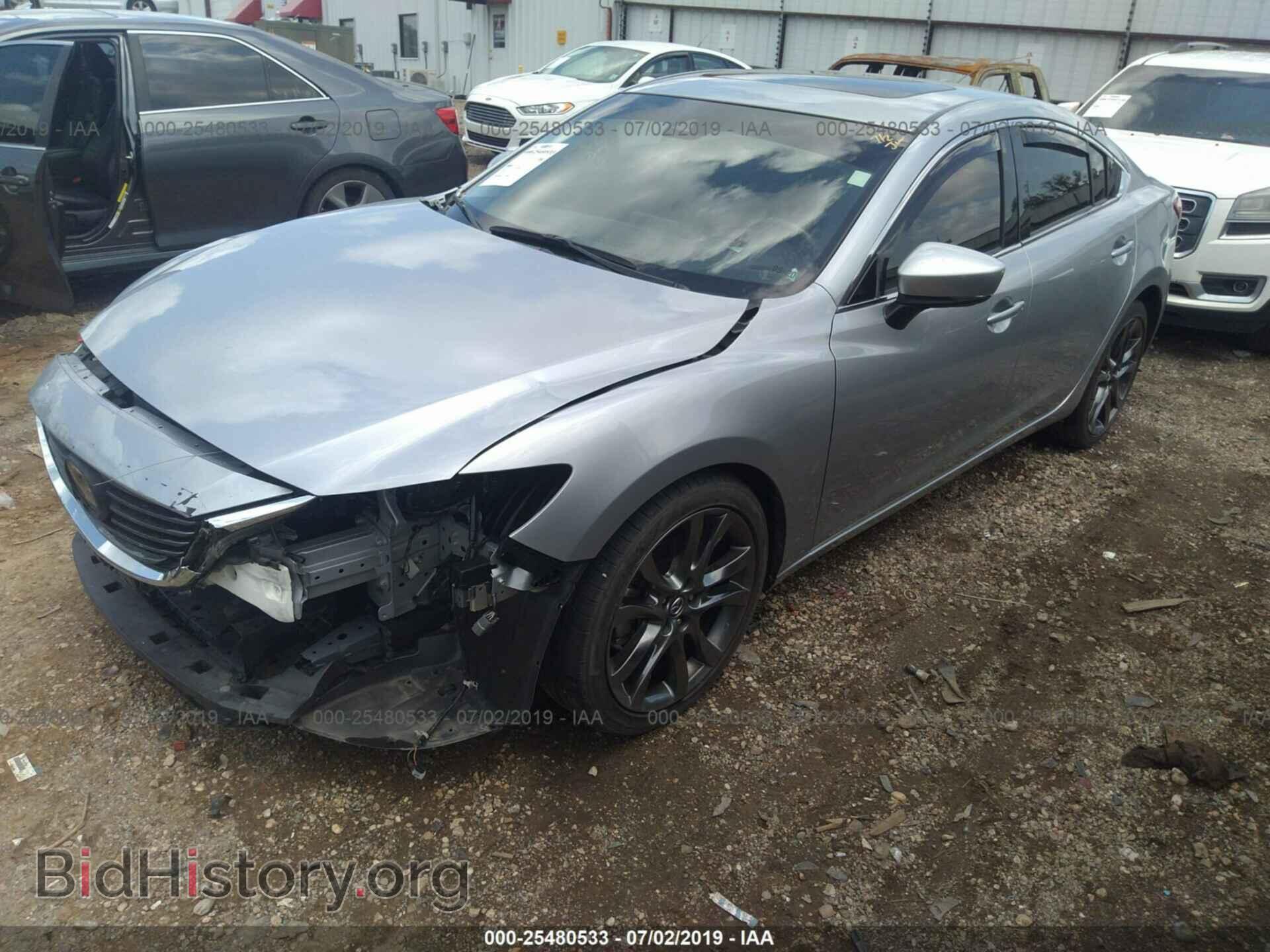 2017 MAZDA 6 - VIN: JM1GL1W57H1128322 - Фото 2
