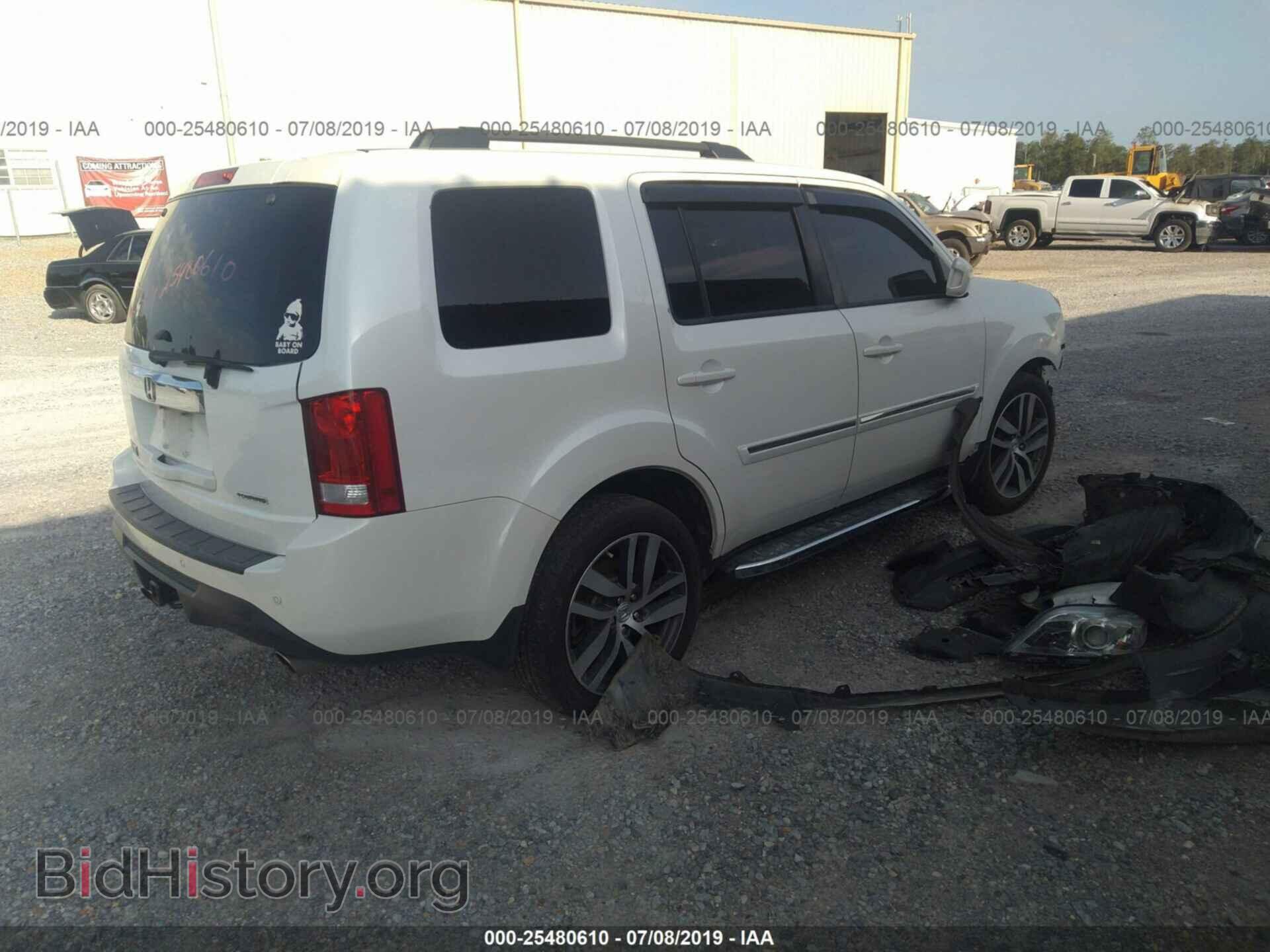 2012 HONDA PILOT - VIN: 5FNYF3H96CB008227 - Фото 4