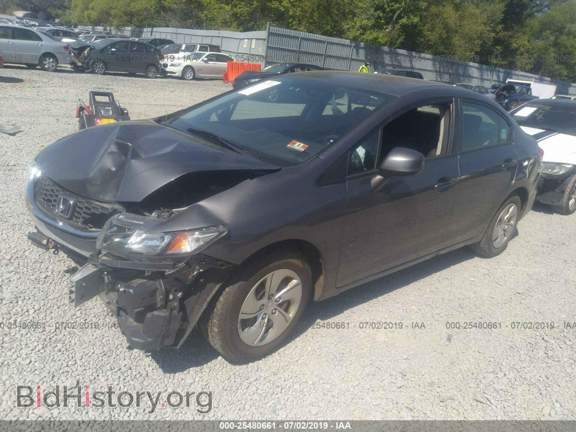 2013 HONDA CIVIC - VIN: 19XFB2F57DE261173 - Фото 2