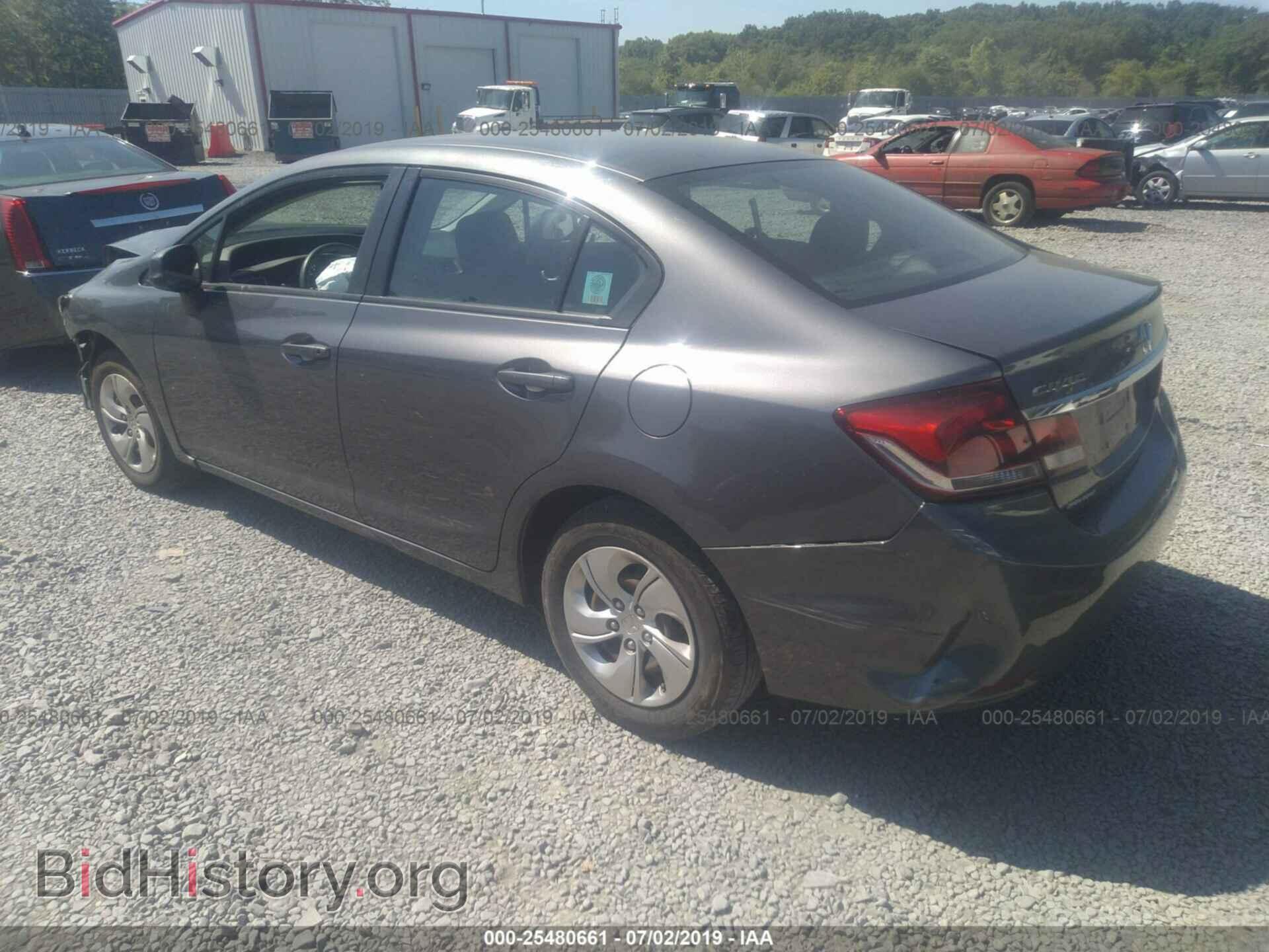 2013 HONDA CIVIC - VIN: 19XFB2F57DE261173 - Фото 3