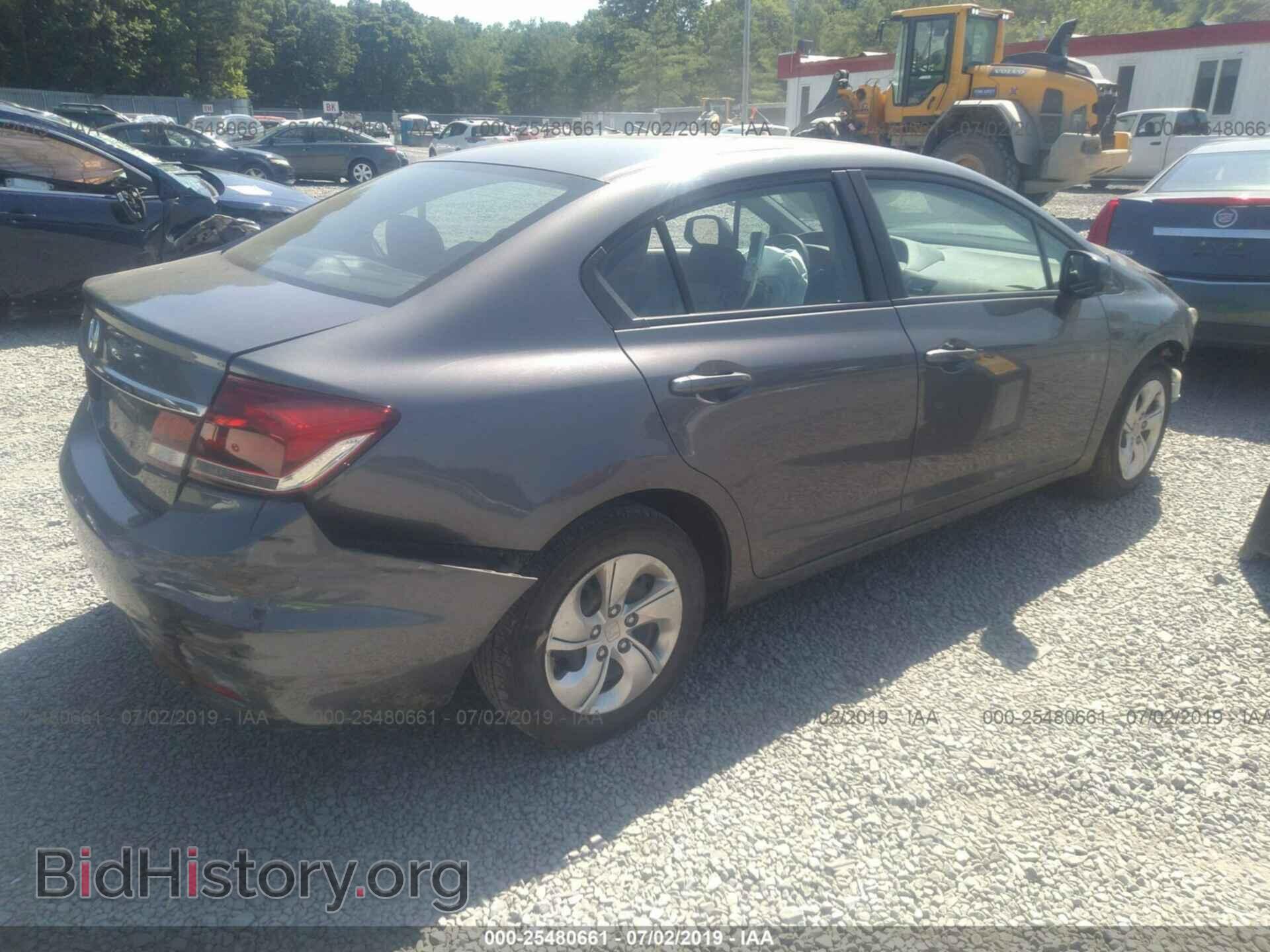 2013 HONDA CIVIC - VIN: 19XFB2F57DE261173 - Фото 4