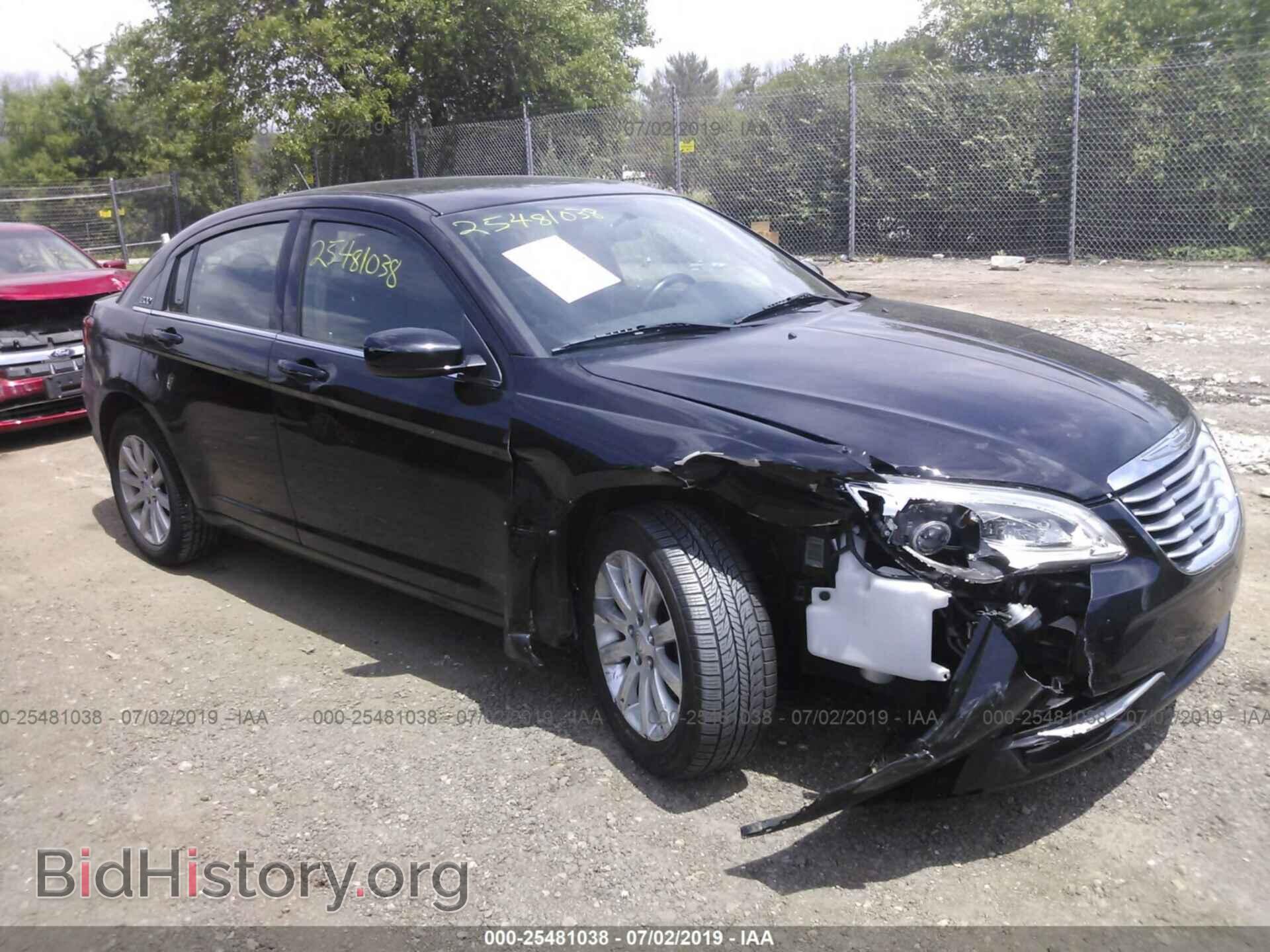 Фотография 1C3CCBBB6DN696178 - CHRYSLER 200 2013