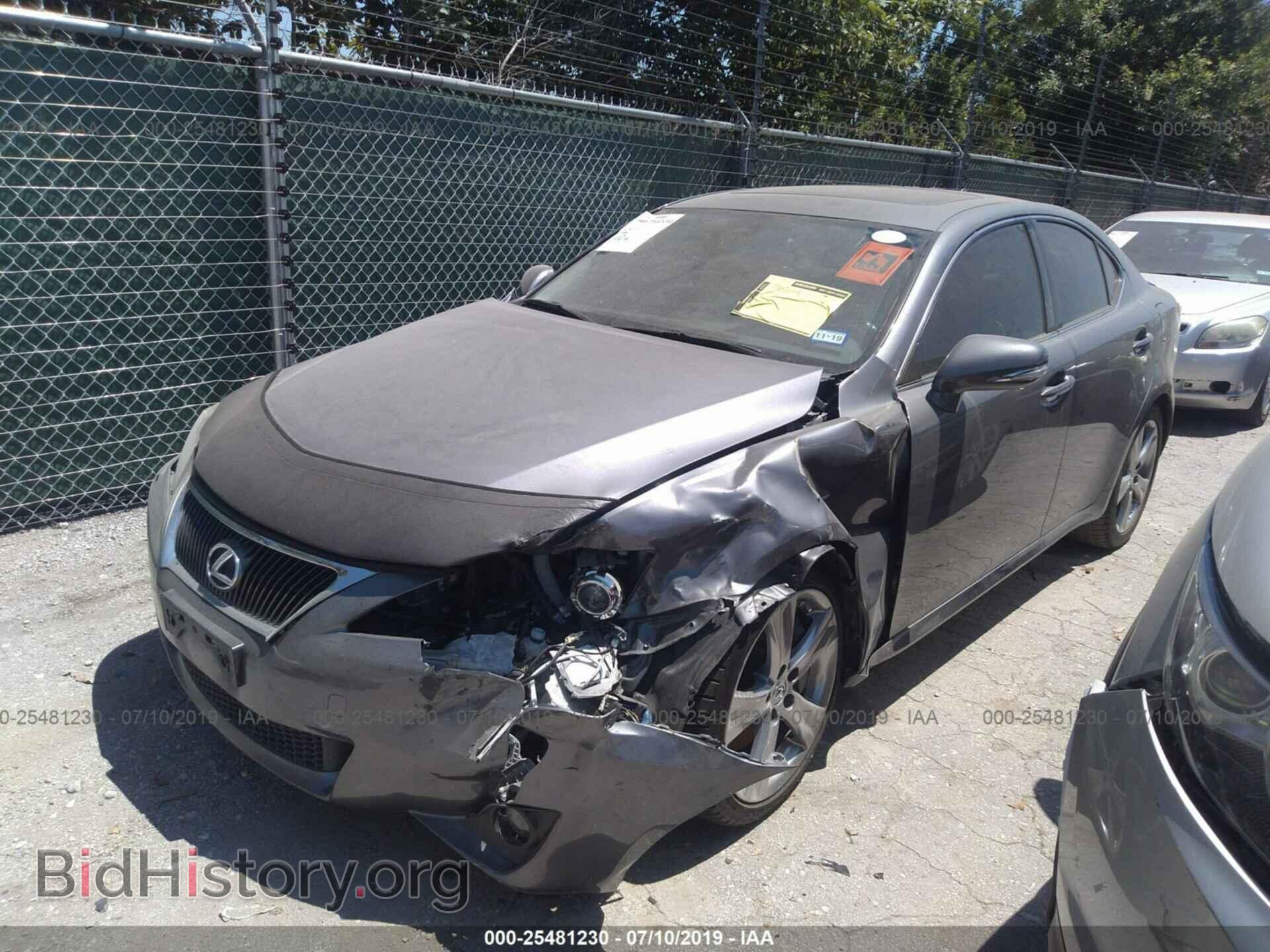 2012 LEXUS IS - VIN: JTHBE5C24C5029396 - Photo 2