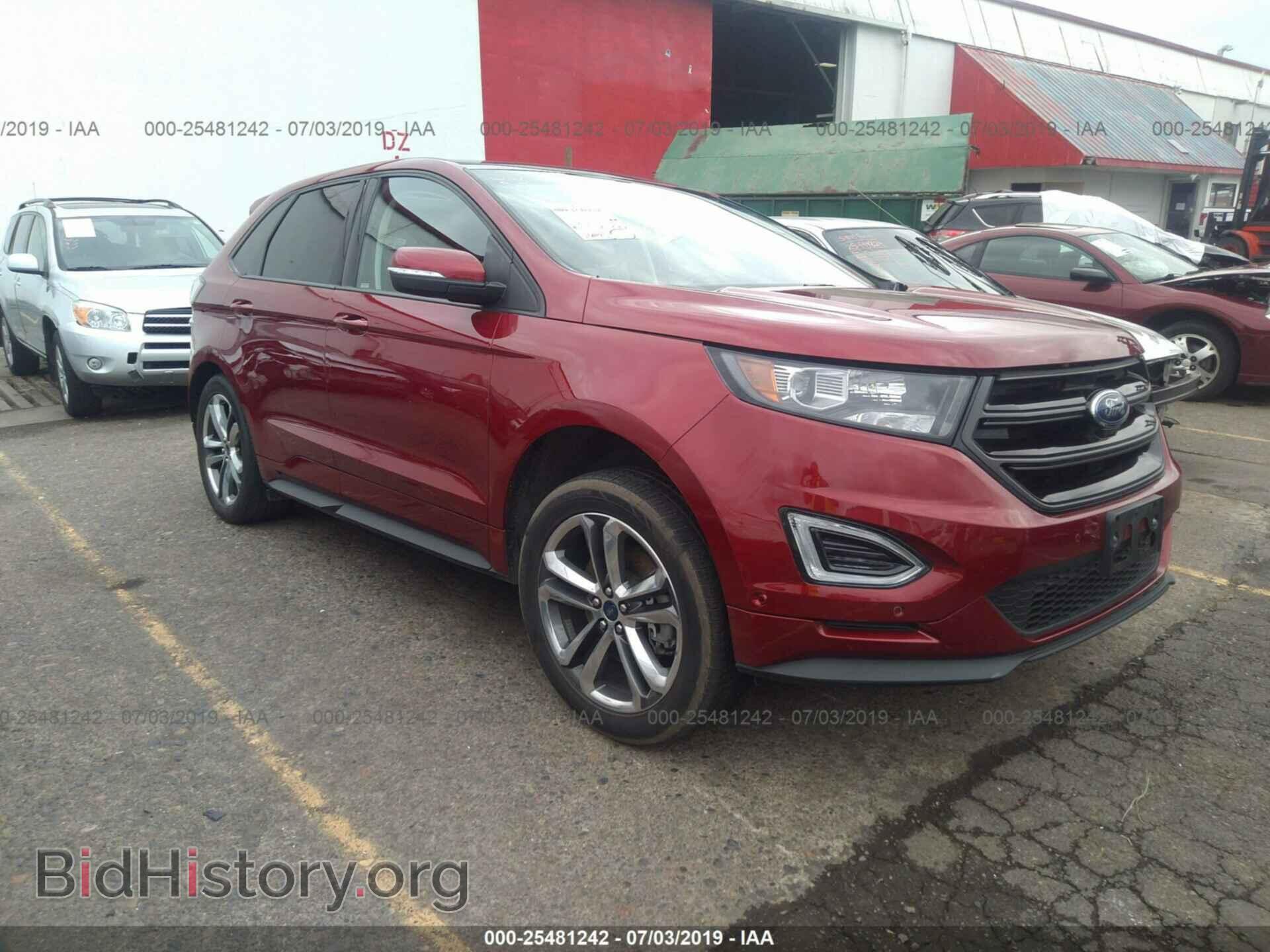 Фотография 2FMPK4AP3HBB57278 - FORD EDGE 2017