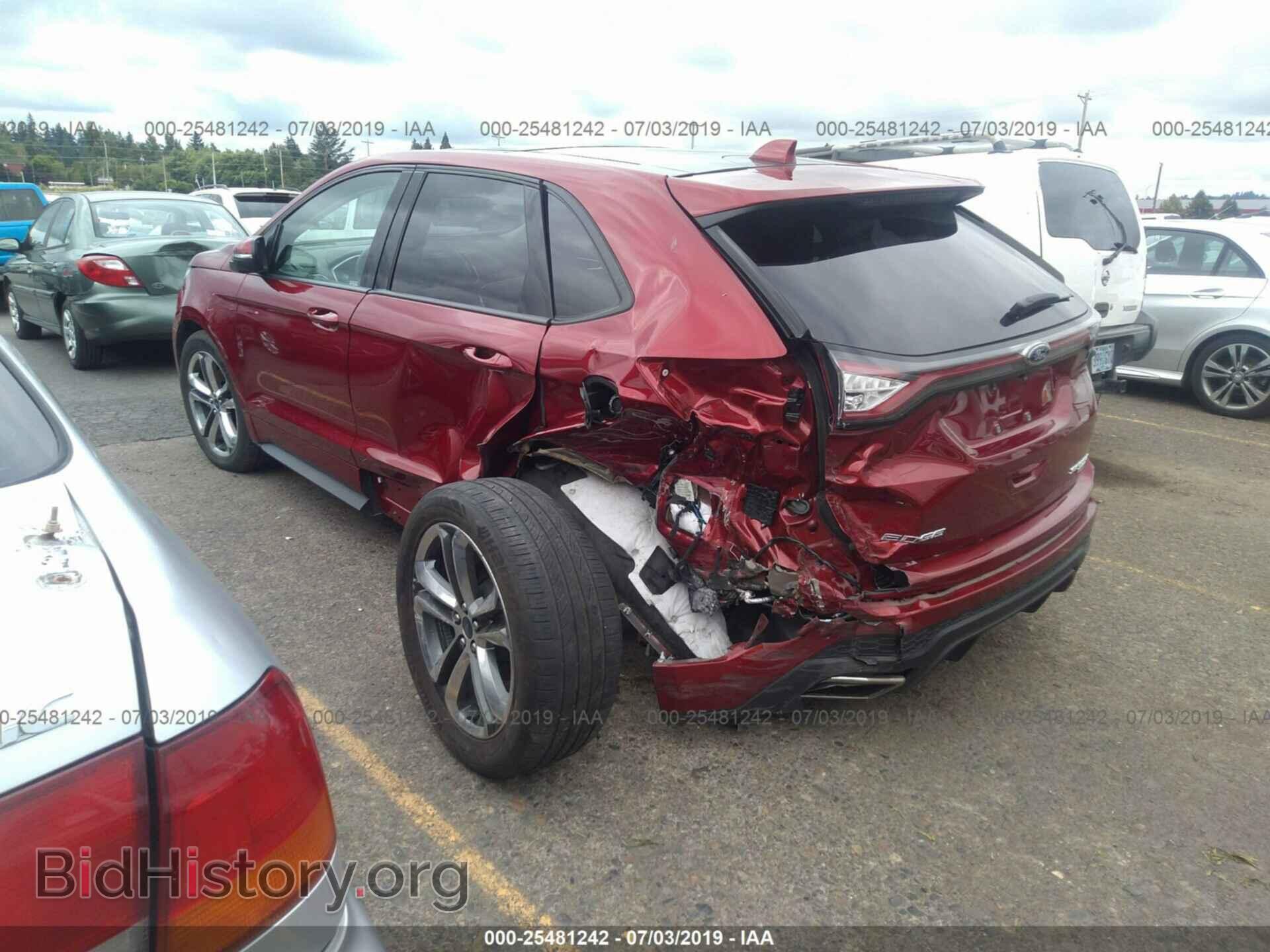 2017 FORD EDGE - VIN: 2FMPK4AP3HBB57278 - Фото 3