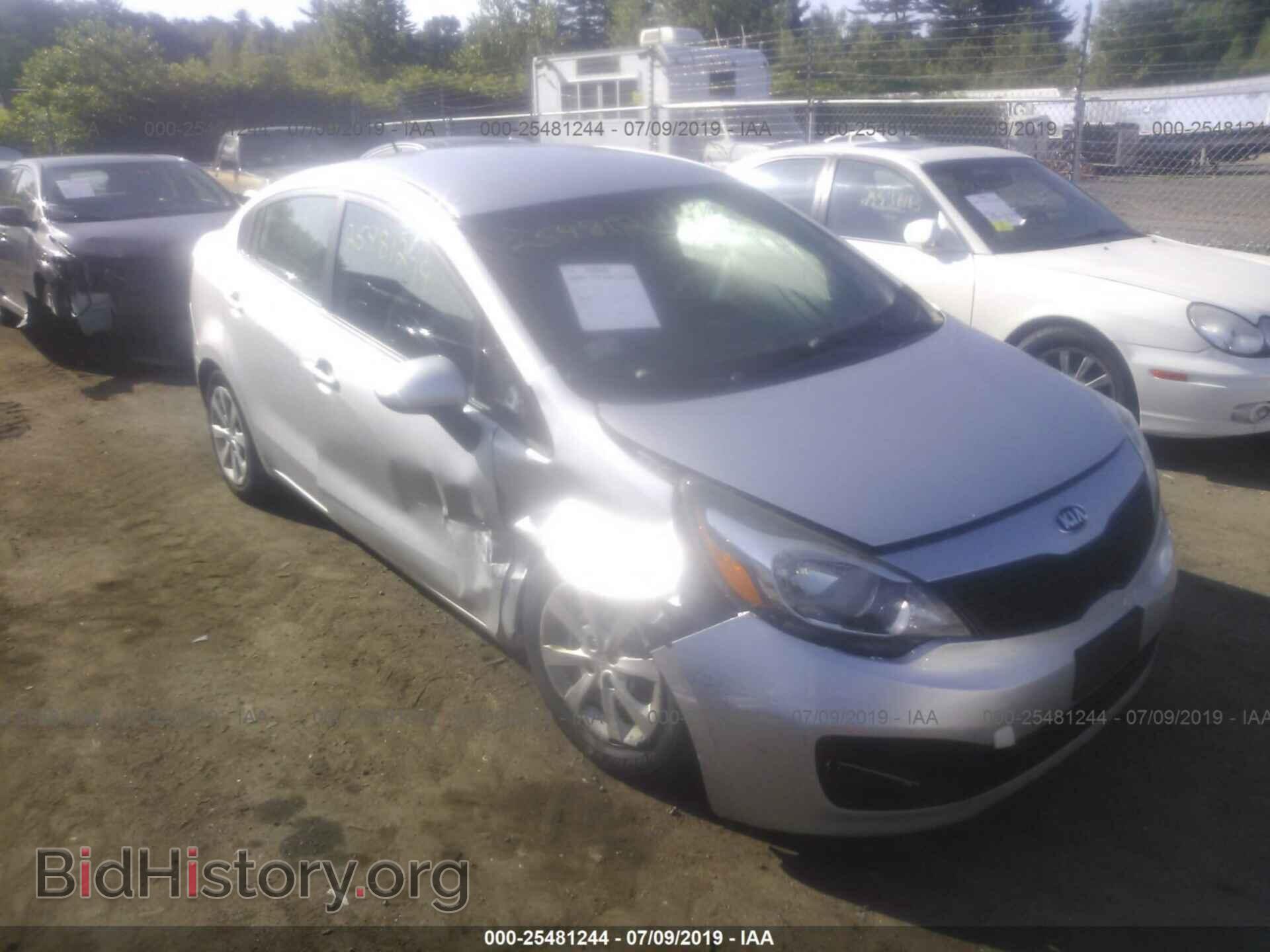 Photo KNADM4A31D6160555 - KIA RIO 2013