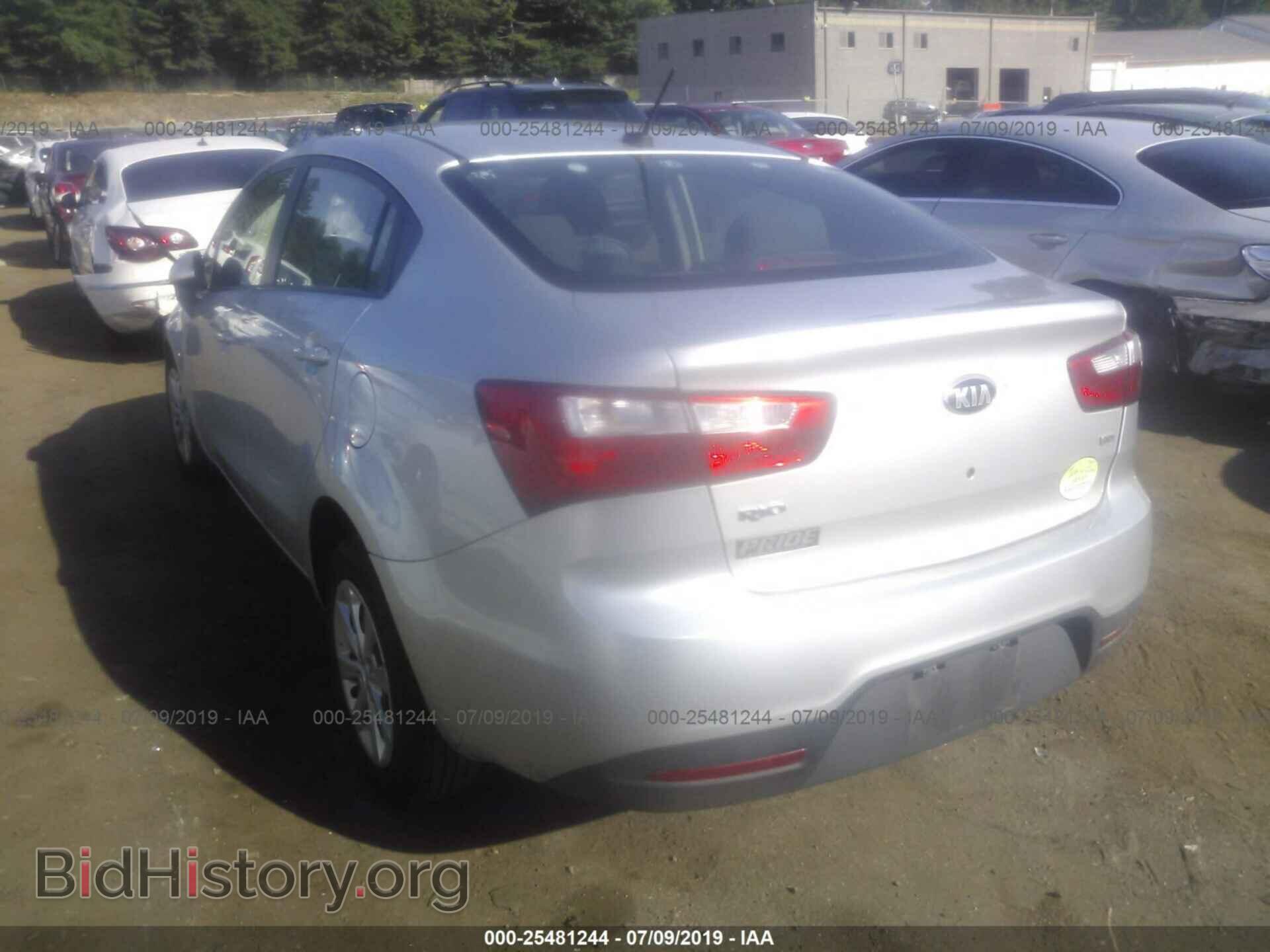 2013 KIA RIO - VIN: KNADM4A31D6160555 - Фото 3