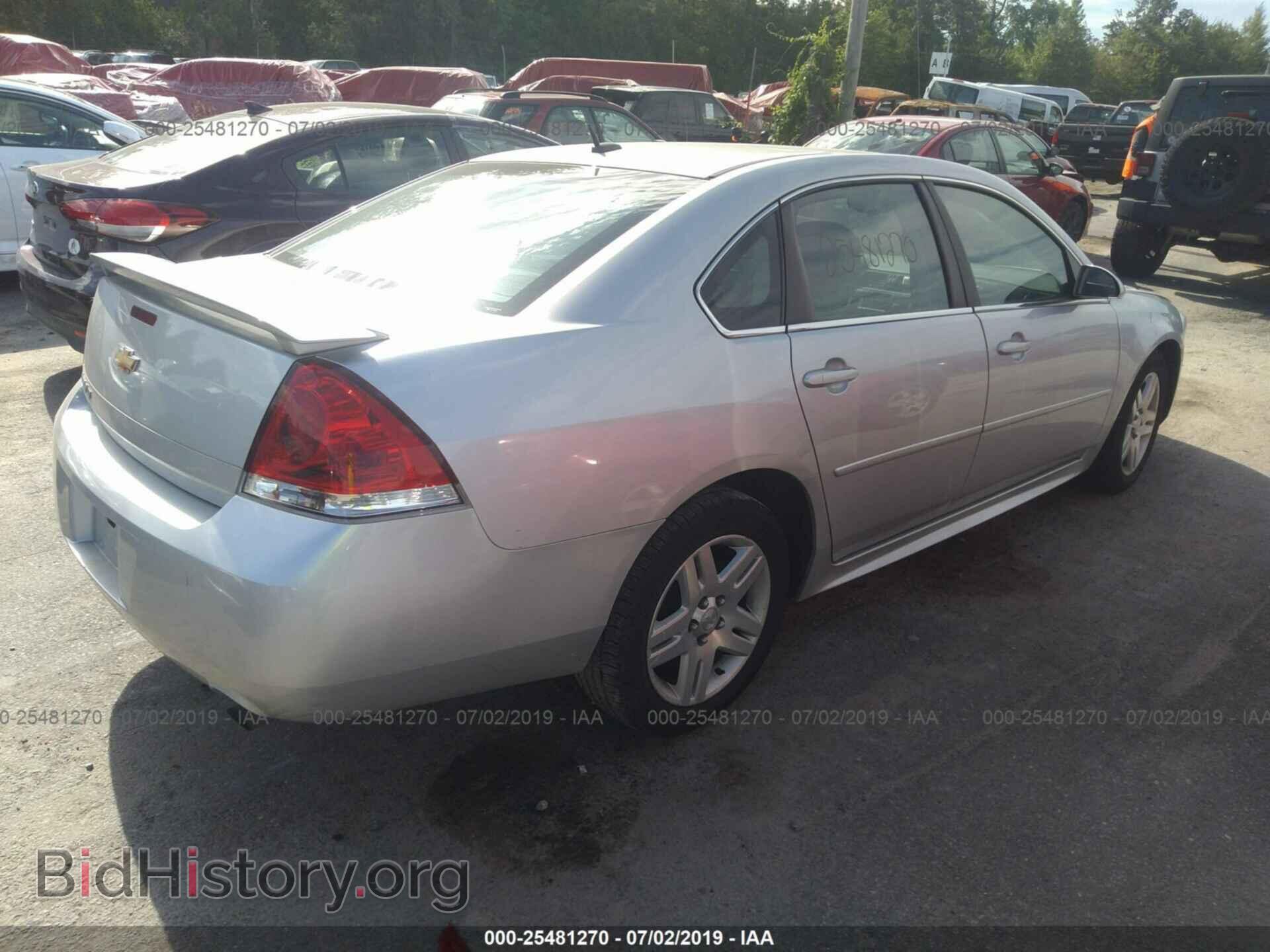 2012 CHEVROLET IMPALA - VIN: 2G1WG5E36C1144725 - Фото 4
