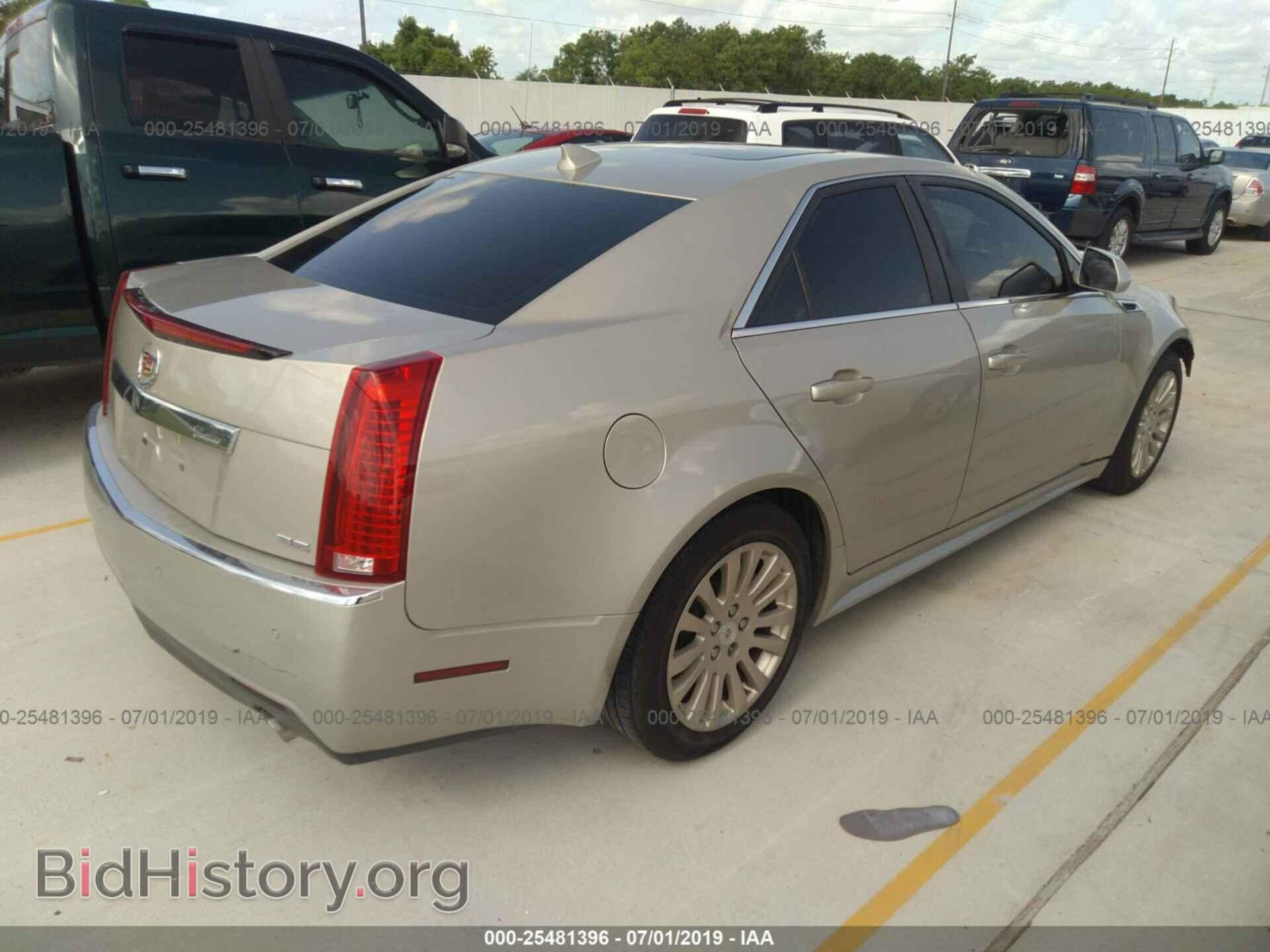 2013 CADILLAC CTS - VIN: 1G6DP5E35D0153821 - Фото 4