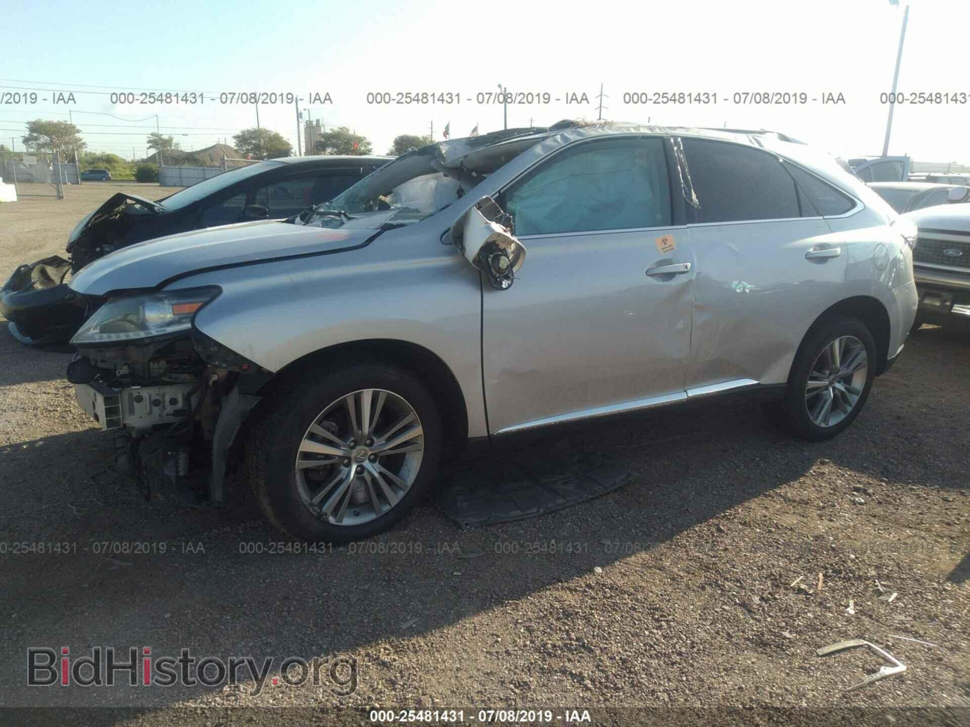 2015 LEXUS RX - VIN: 2T2ZK1BA2FC198040 - Фото 2