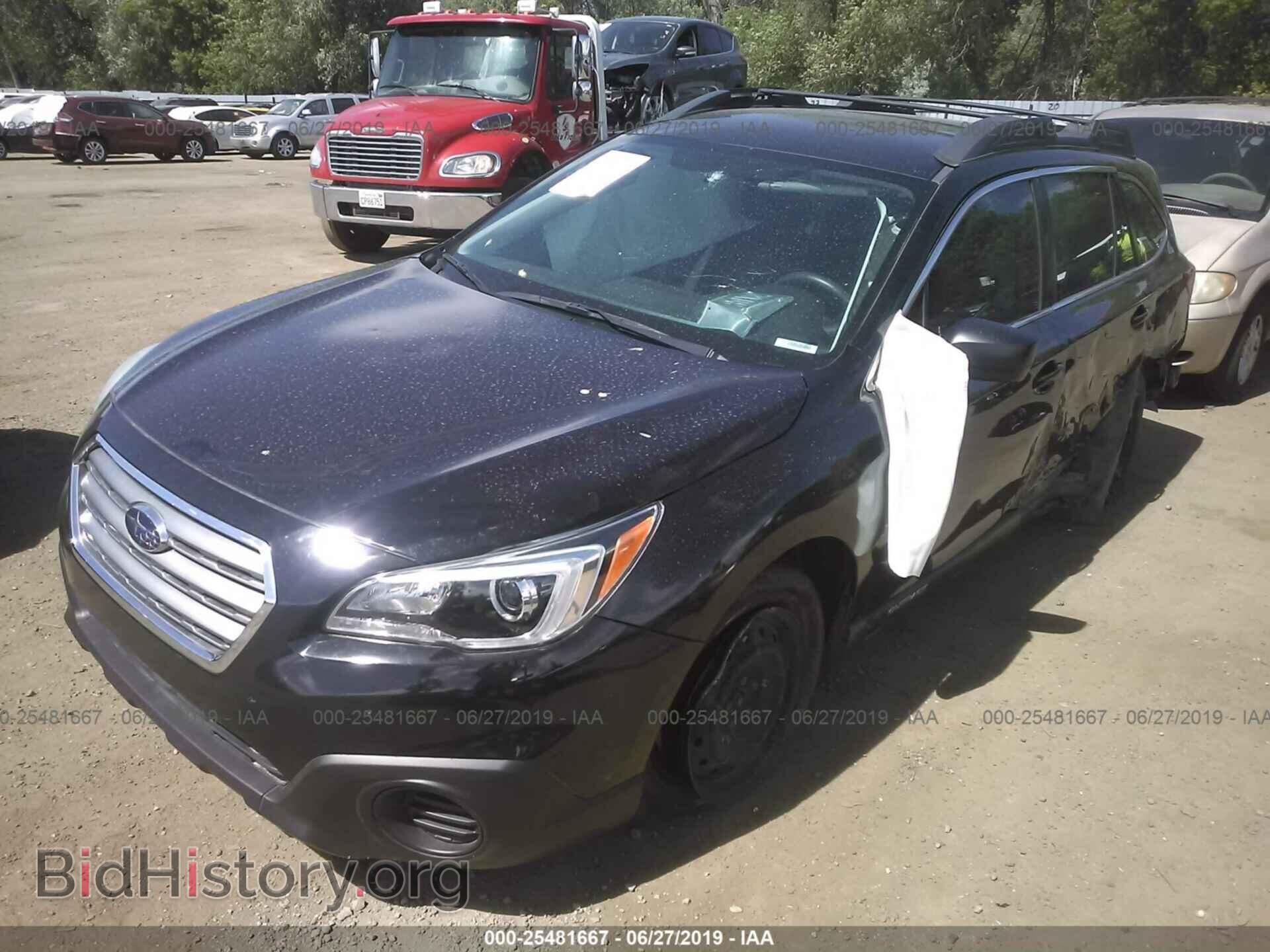 2015 SUBARU OUTBACK - VIN: 4S4BSBAC7F3223260 - Фото 2