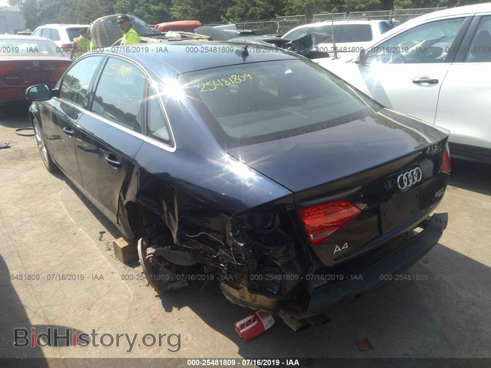 2011 AUDI A4 - VIN: WAUFFAFL2BN047209 - Фото 3
