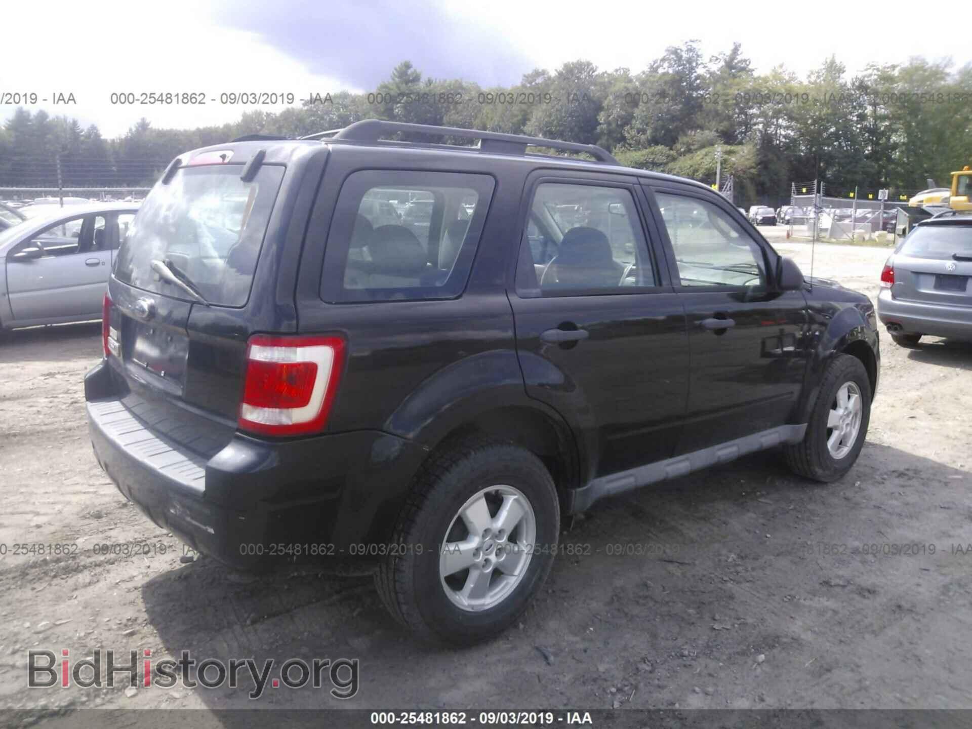2009 FORD ESCAPE - VIN: 1FMCU02709KC57166 - Фото 4