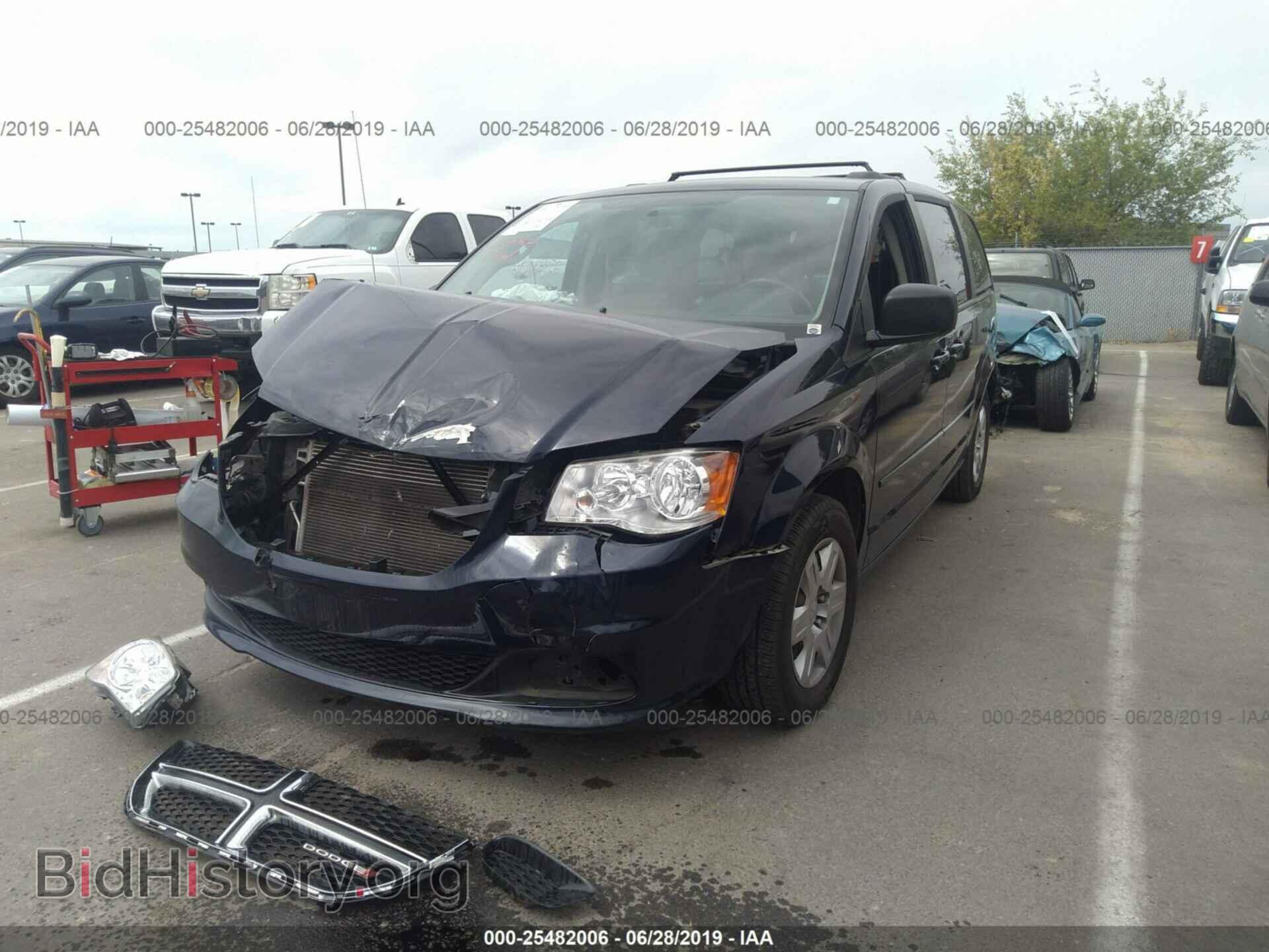 2013 DODGE GRAND CARAVAN - VIN: 2C4RDGBG1DR647971 - Фото 2
