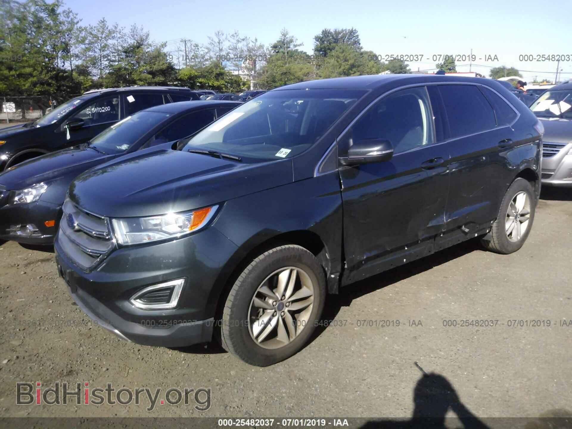 2015 FORD EDGE - VIN: 2FMTK4J97FBC08486 - Фото 2