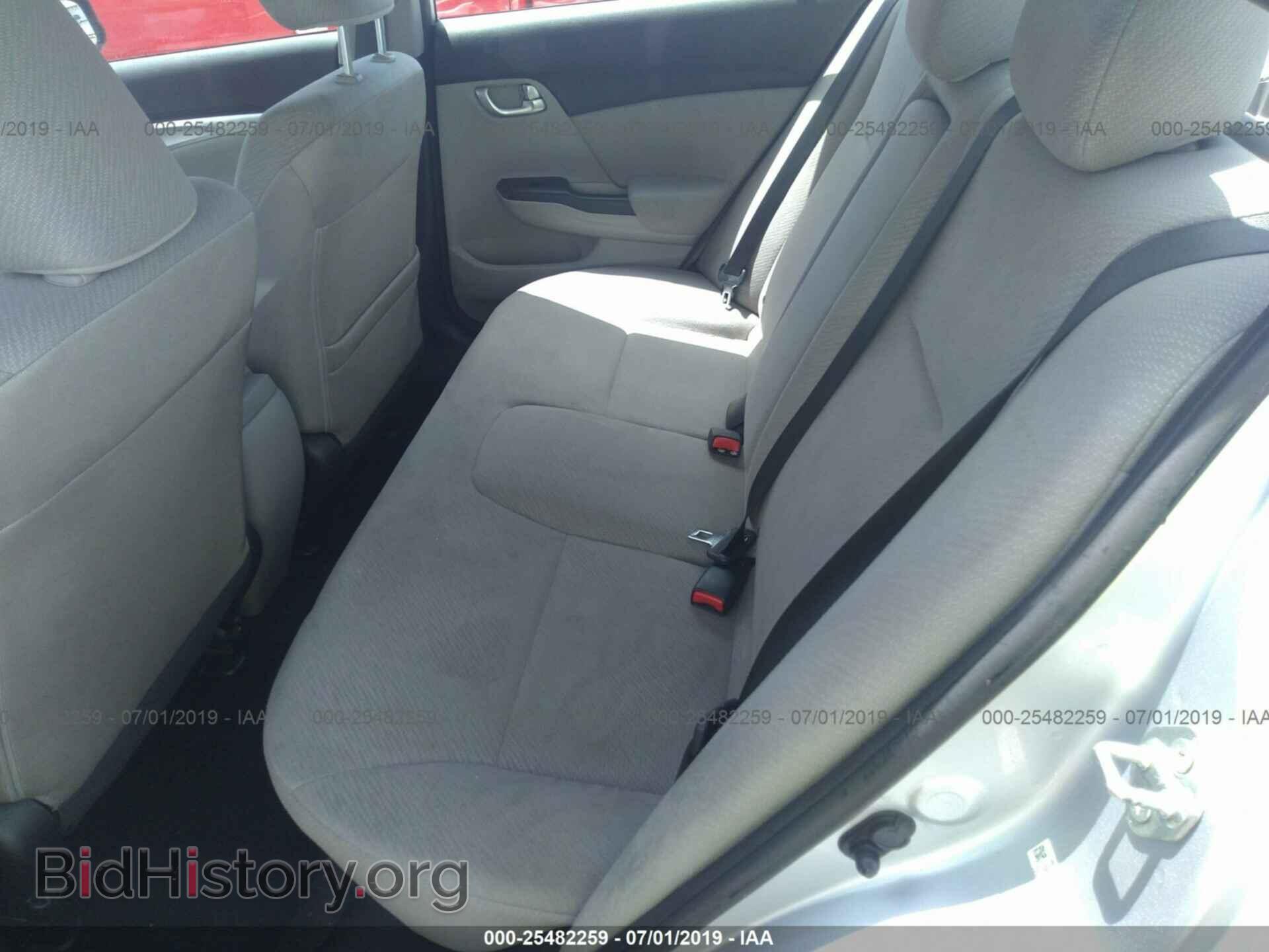 2013 HONDA CIVIC - VIN: 19XFB2F86DE087347 - Photo 8